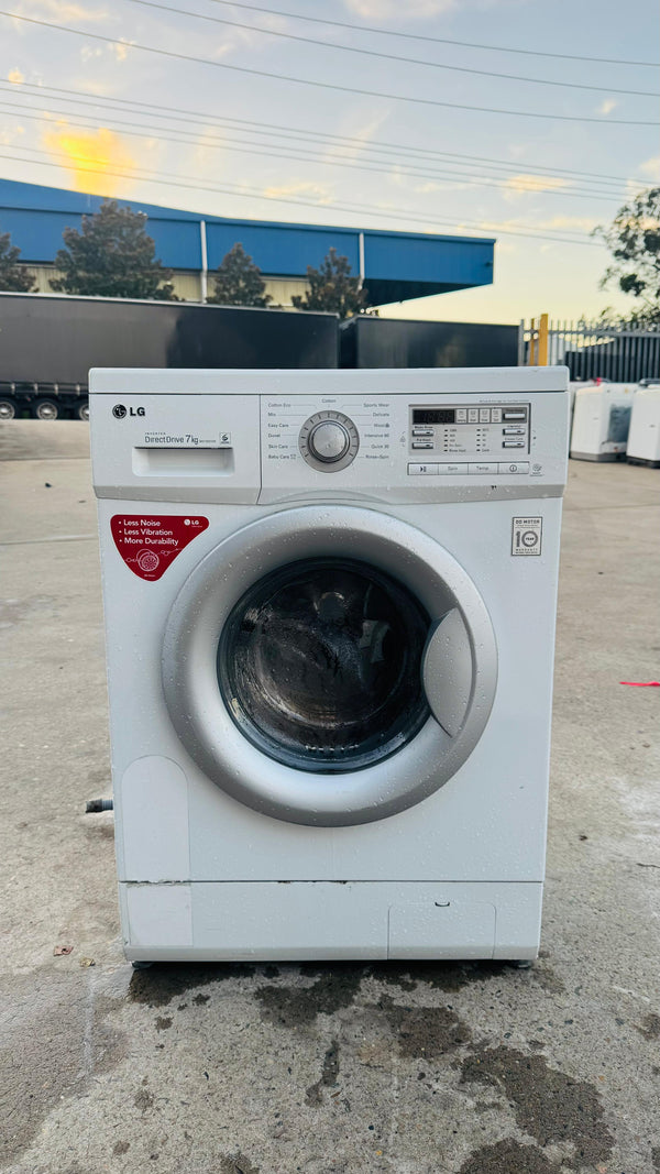 LG 7KGS FRONT LOADER WASHING MACHINE