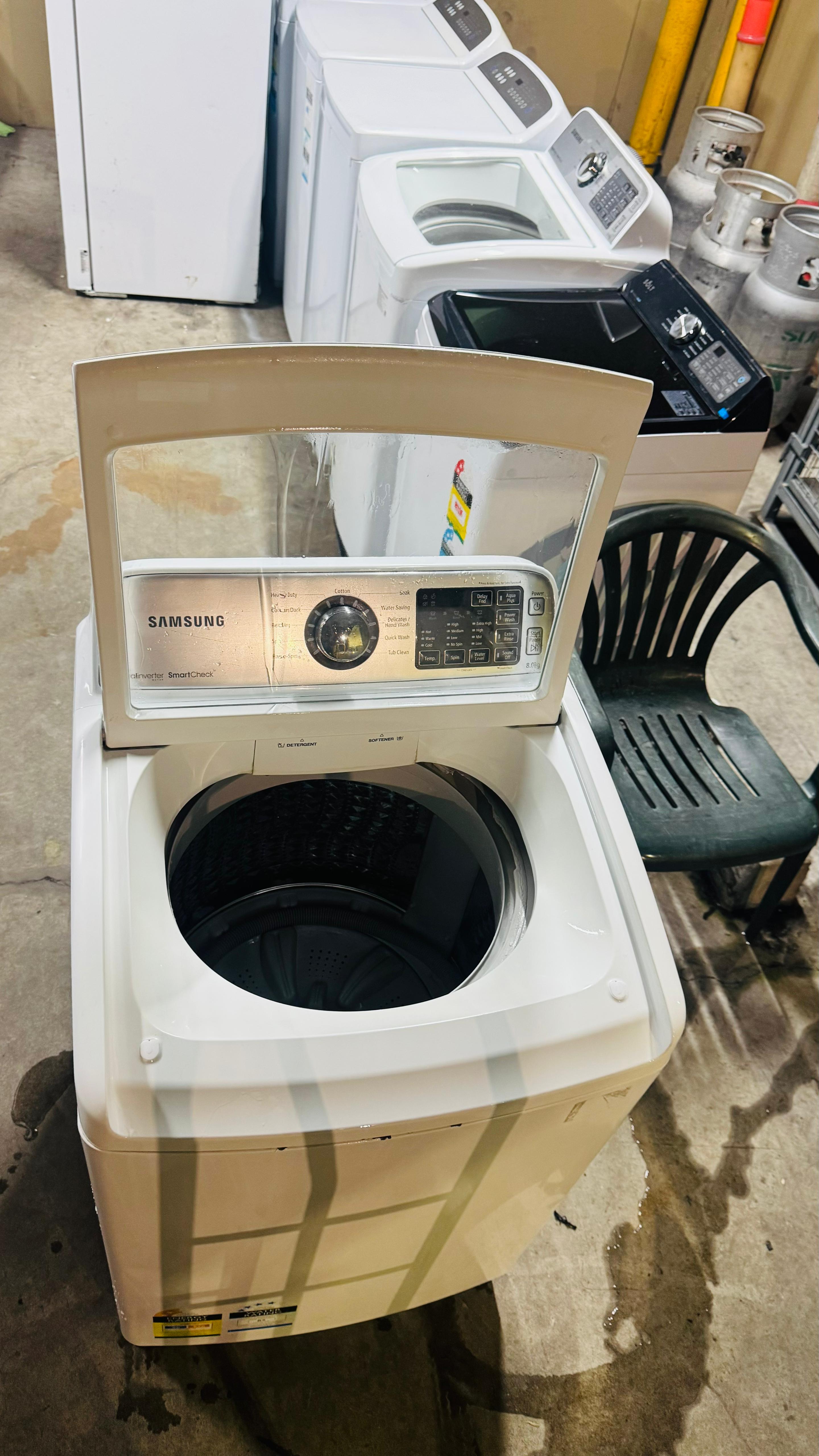 SAMSUNG 8KGS TOP LOADER WASHING MACHINE
