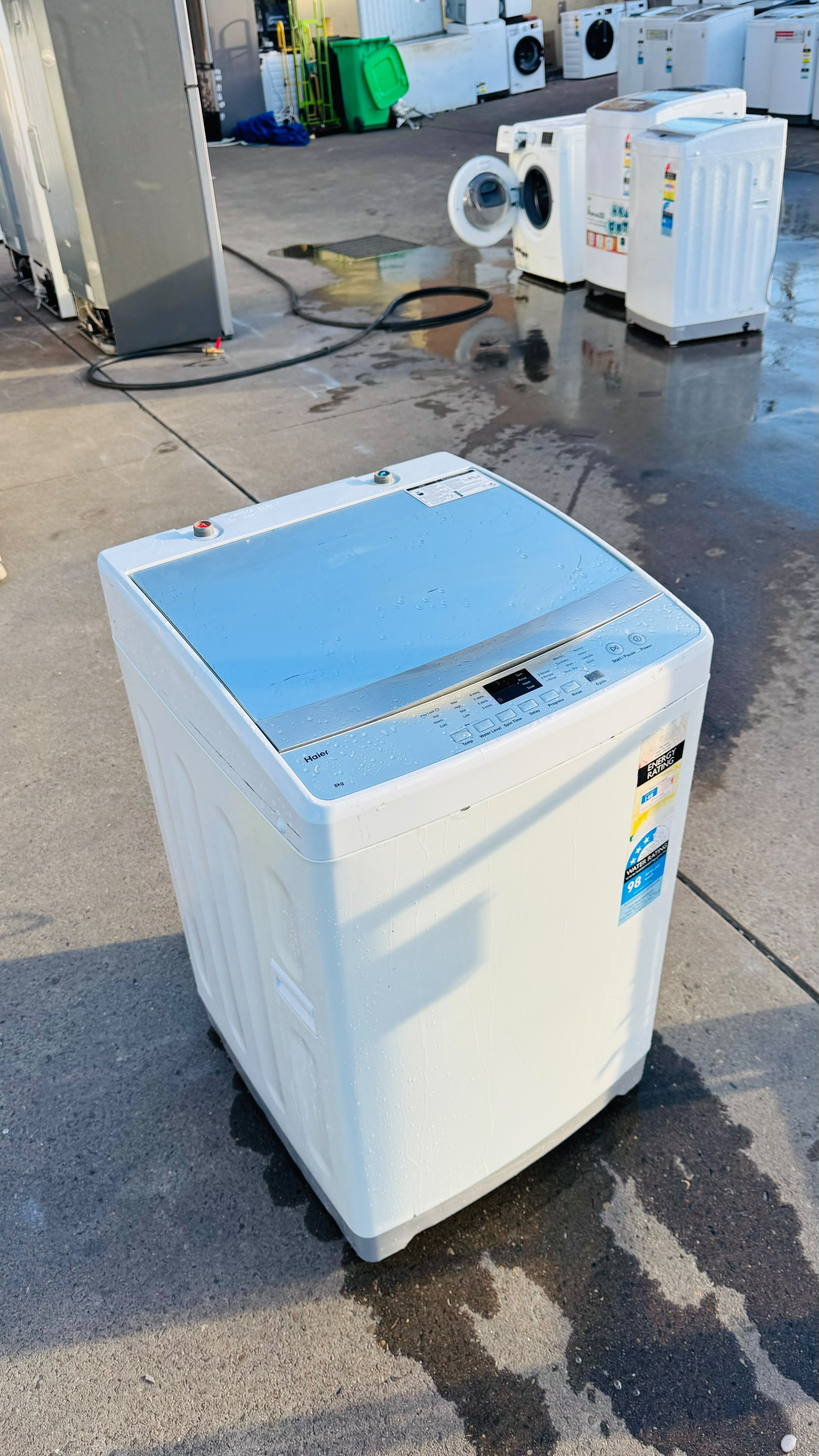 HAIER 8KGS TOP LOADER WASHING MACHINE