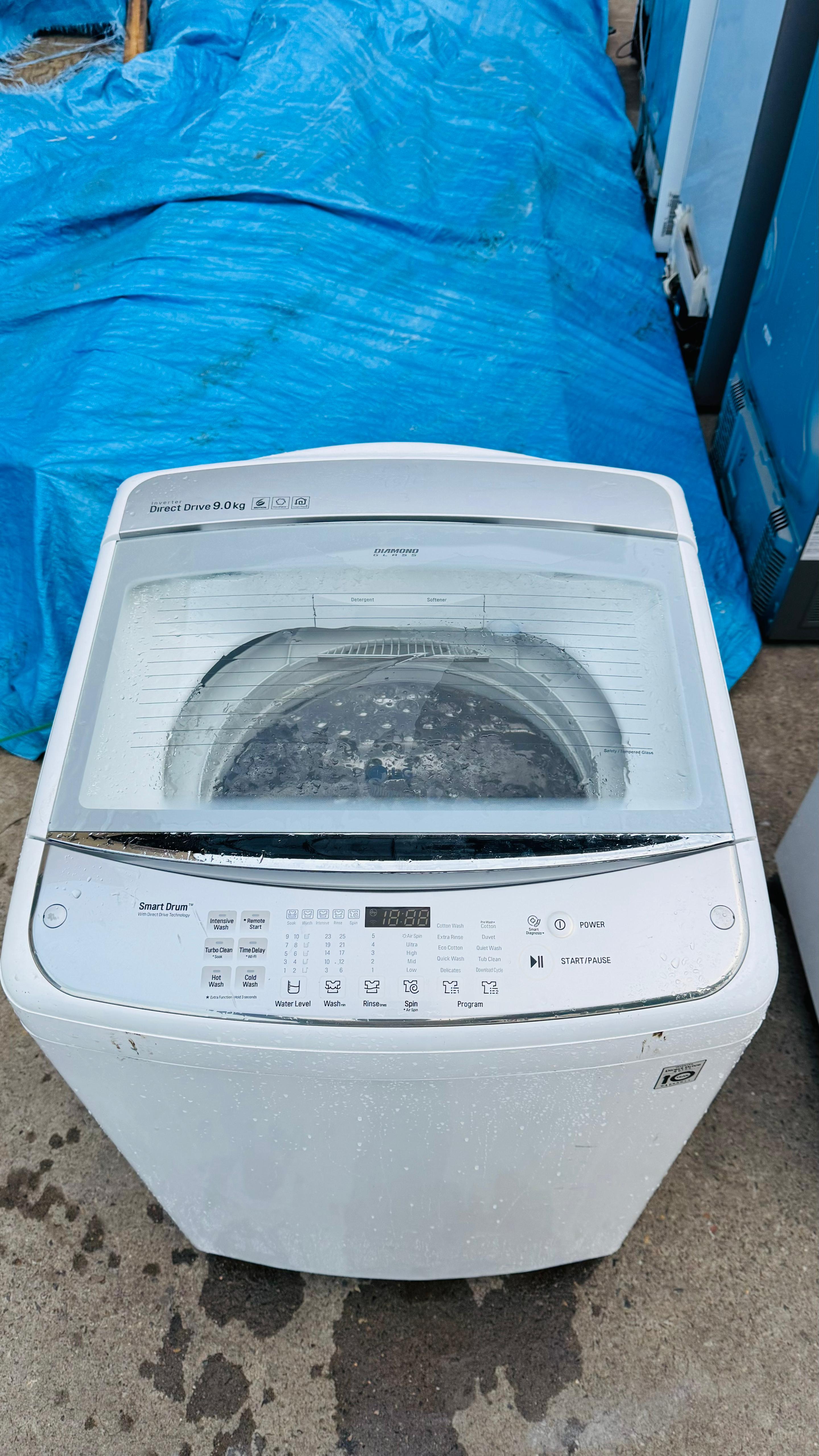 LG 9KGS TOP LOADER WASHING MACHINE