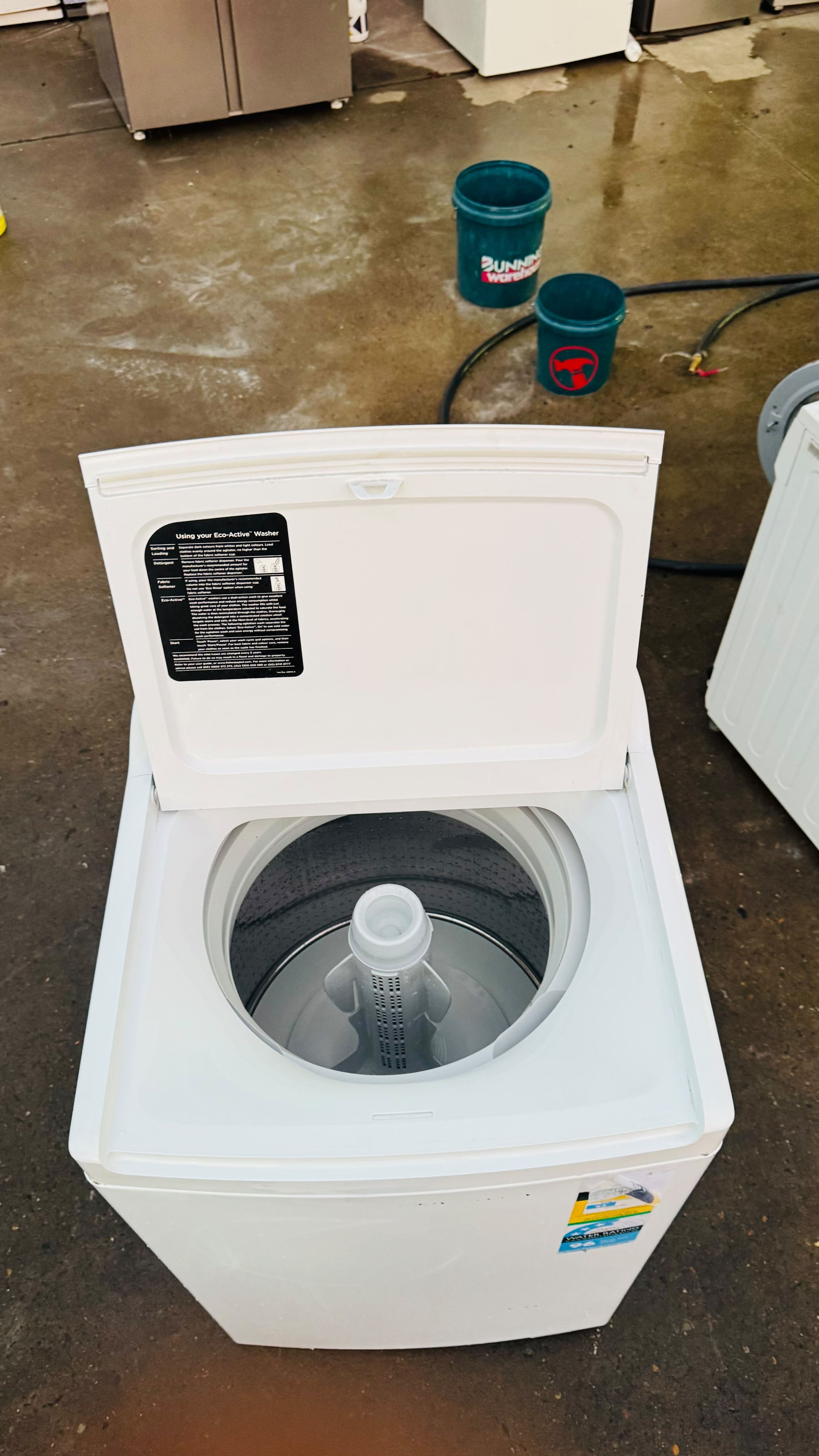 FISHER AND PAYKEL 8.5KGS TOP LOADER WASHING MACHINE