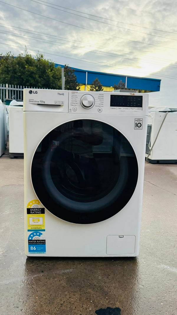 LG 10KGS FRONT LOADER WASHING MACHINE