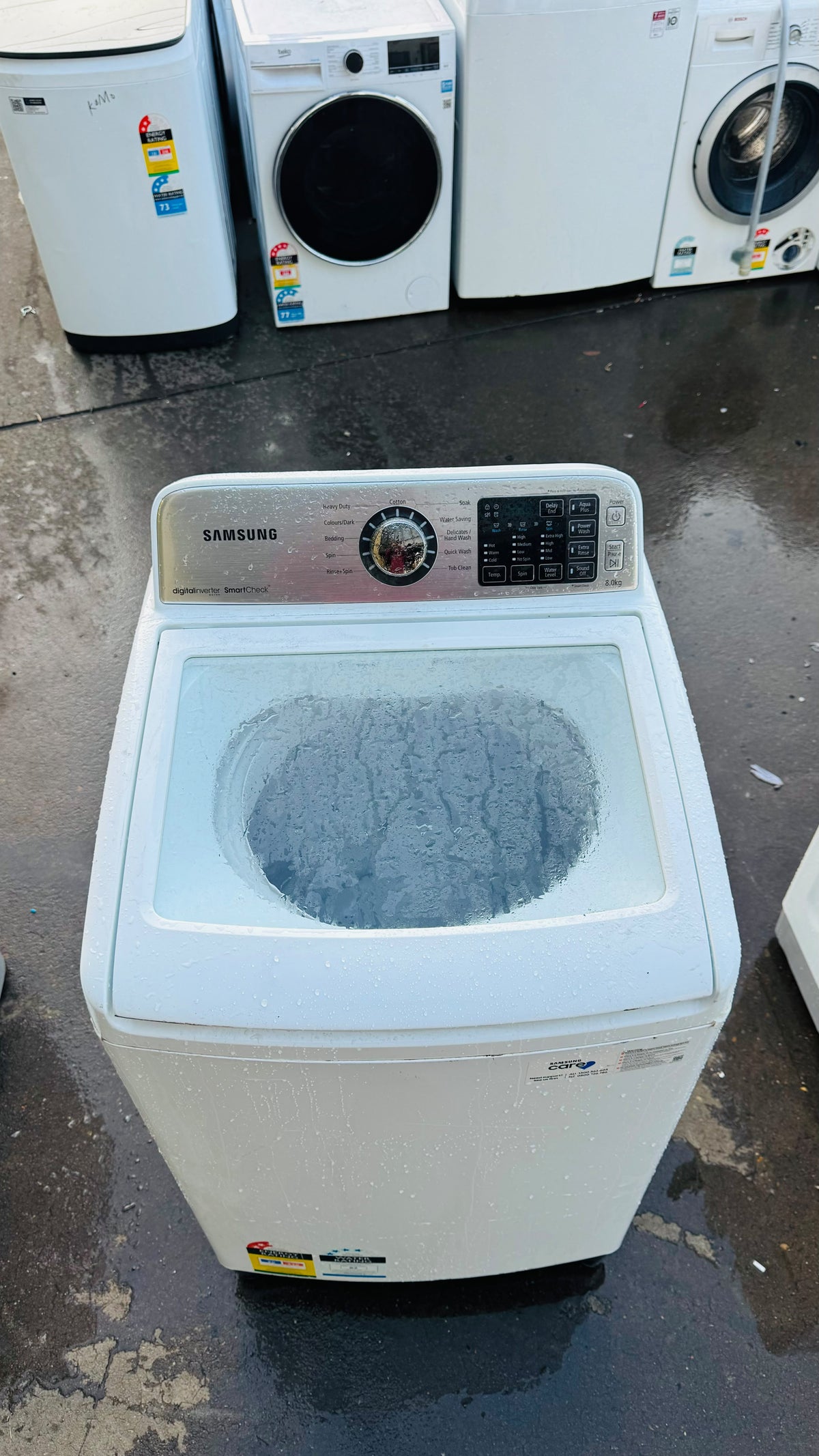 SAMSUNG 8KGS TOP LOADER WASHING MACHINE