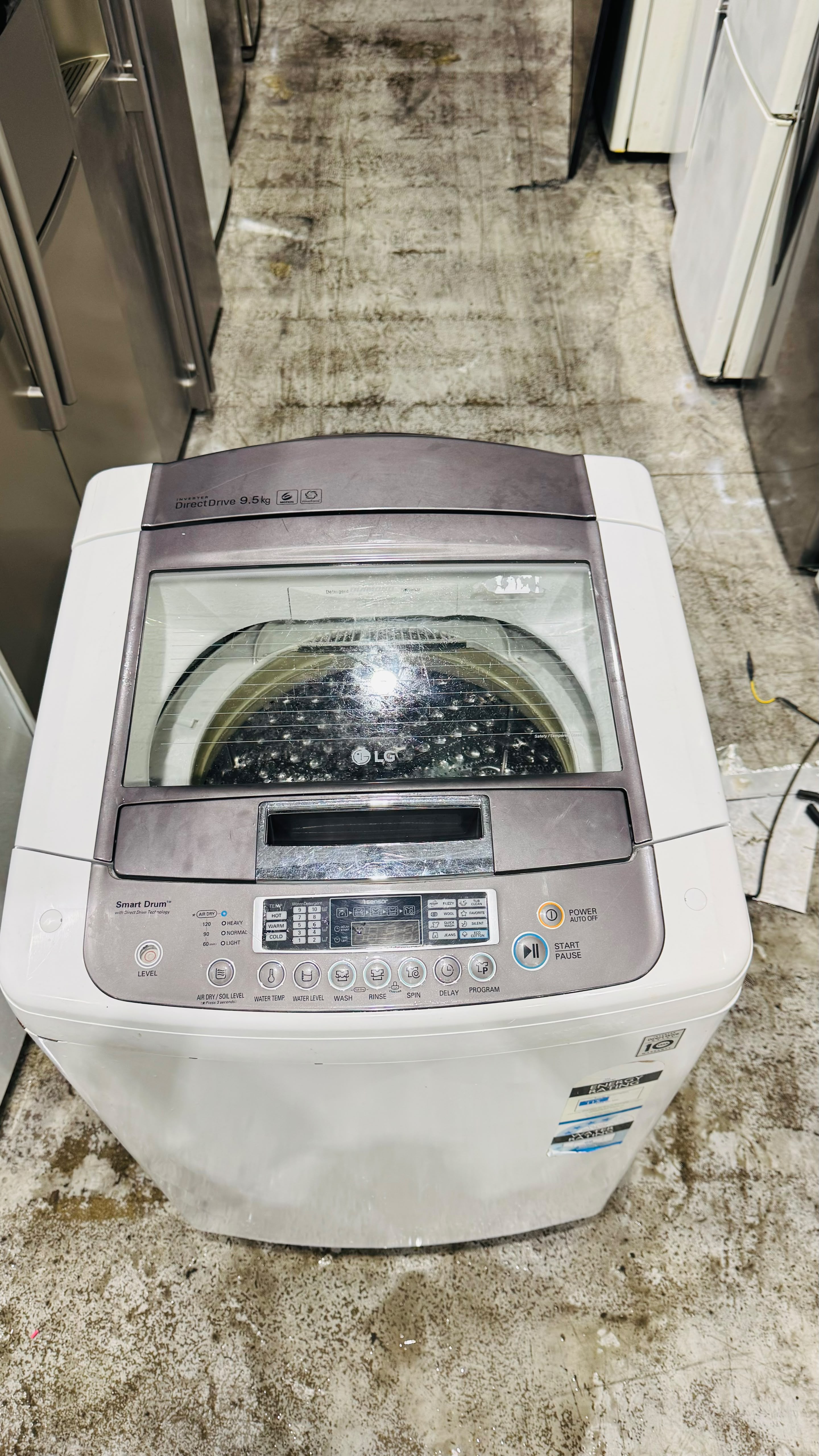 LG 9.5KGS TOP LOADER WASHING MACHINE