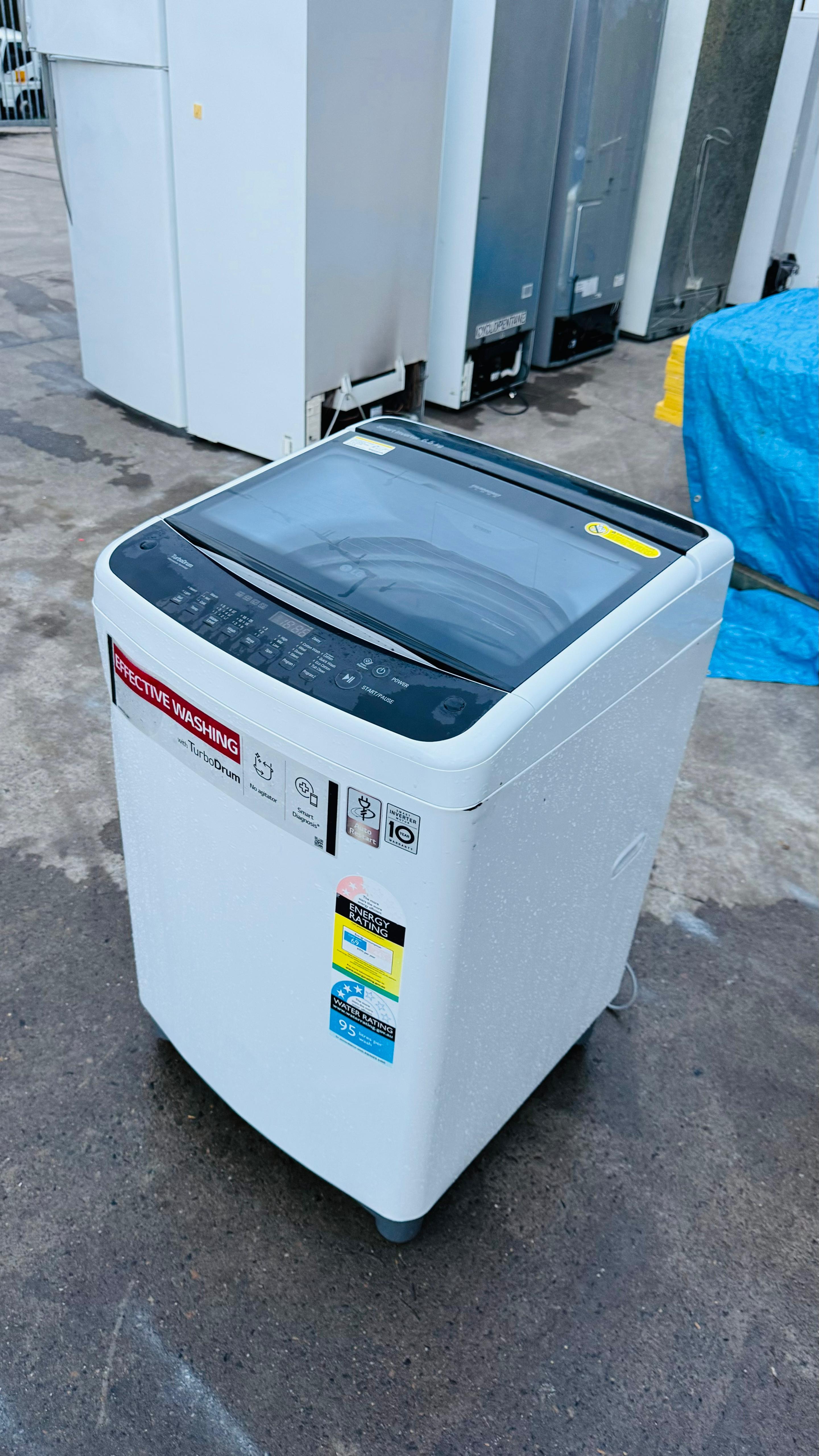 LG 6.5KGS TOP LOADER WASHING MACHINE
