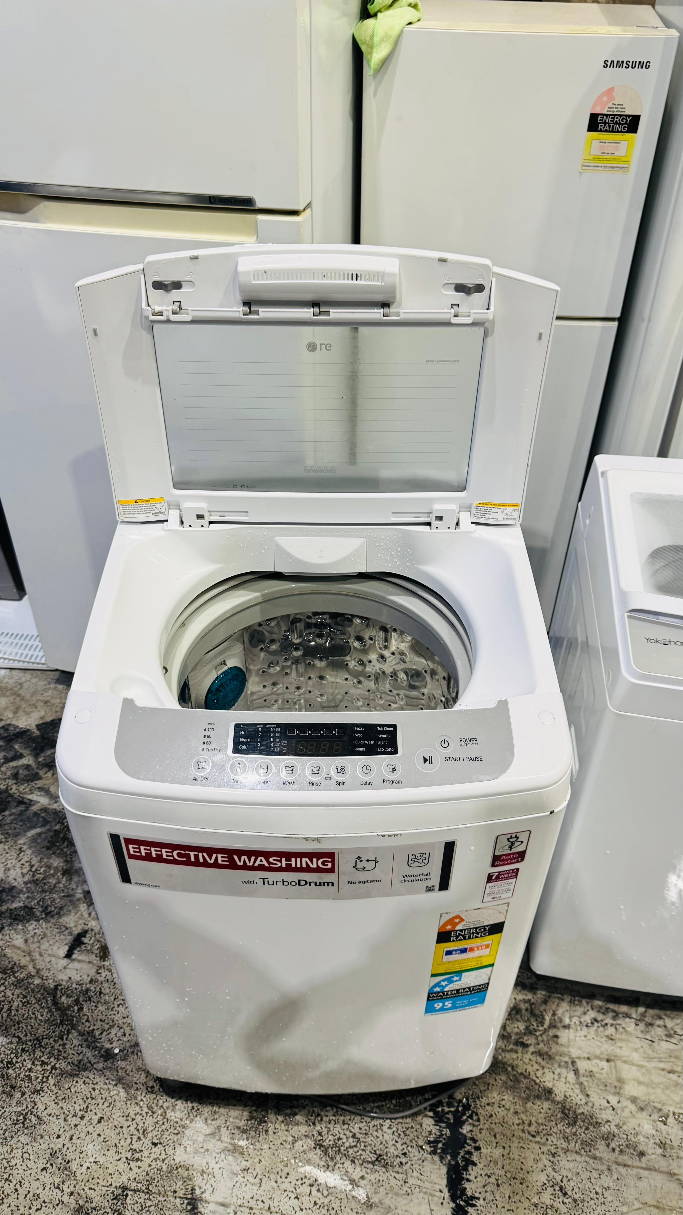 LG 6.5KGS TOP LOADER WASHING MACHINE
