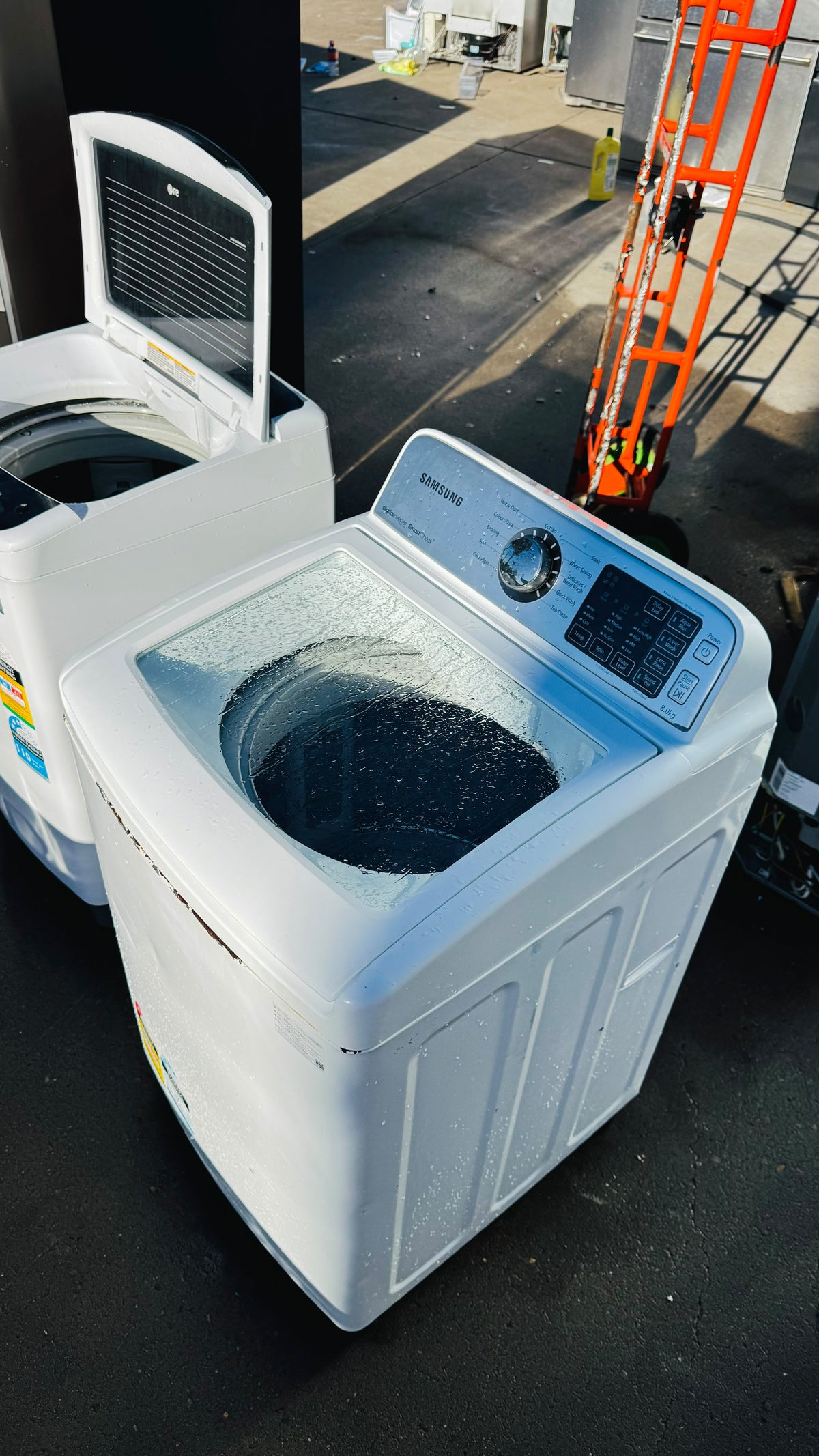 SAMSUNG 8KGS TOP LOADER WASHING MACHINE