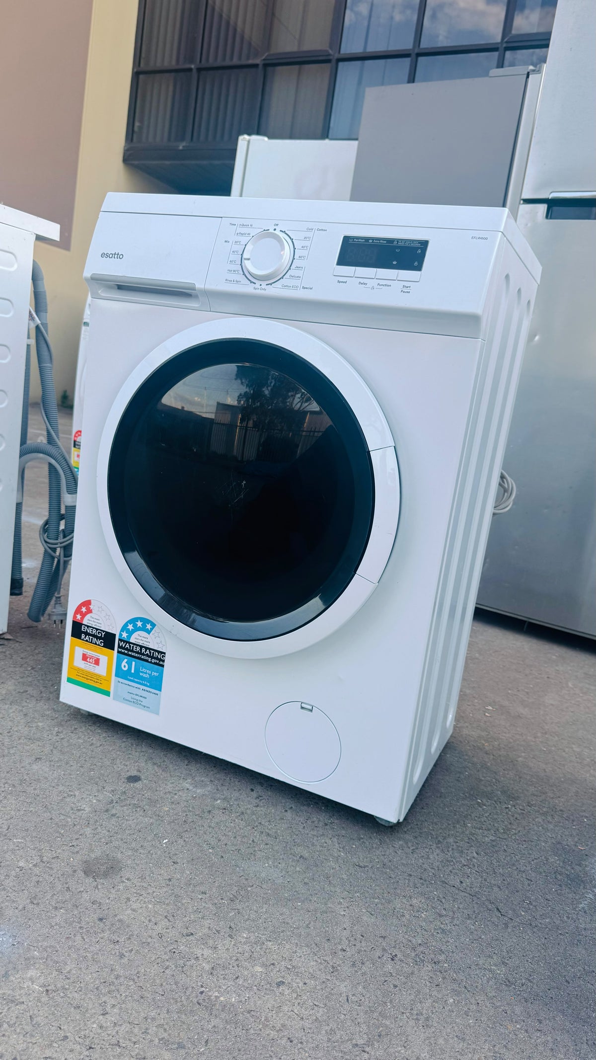 ESATTO 6KGS FRONT LOADER WASHING MACHINE