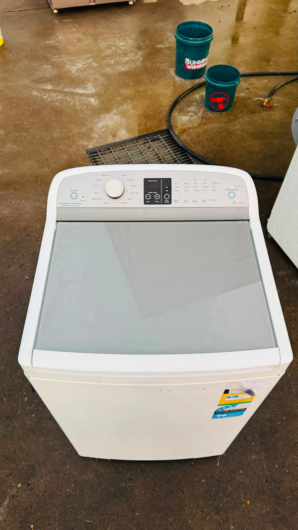 FISHER AND PAYKEL 8.5KGS TOP LOADER WASHING MACHINE