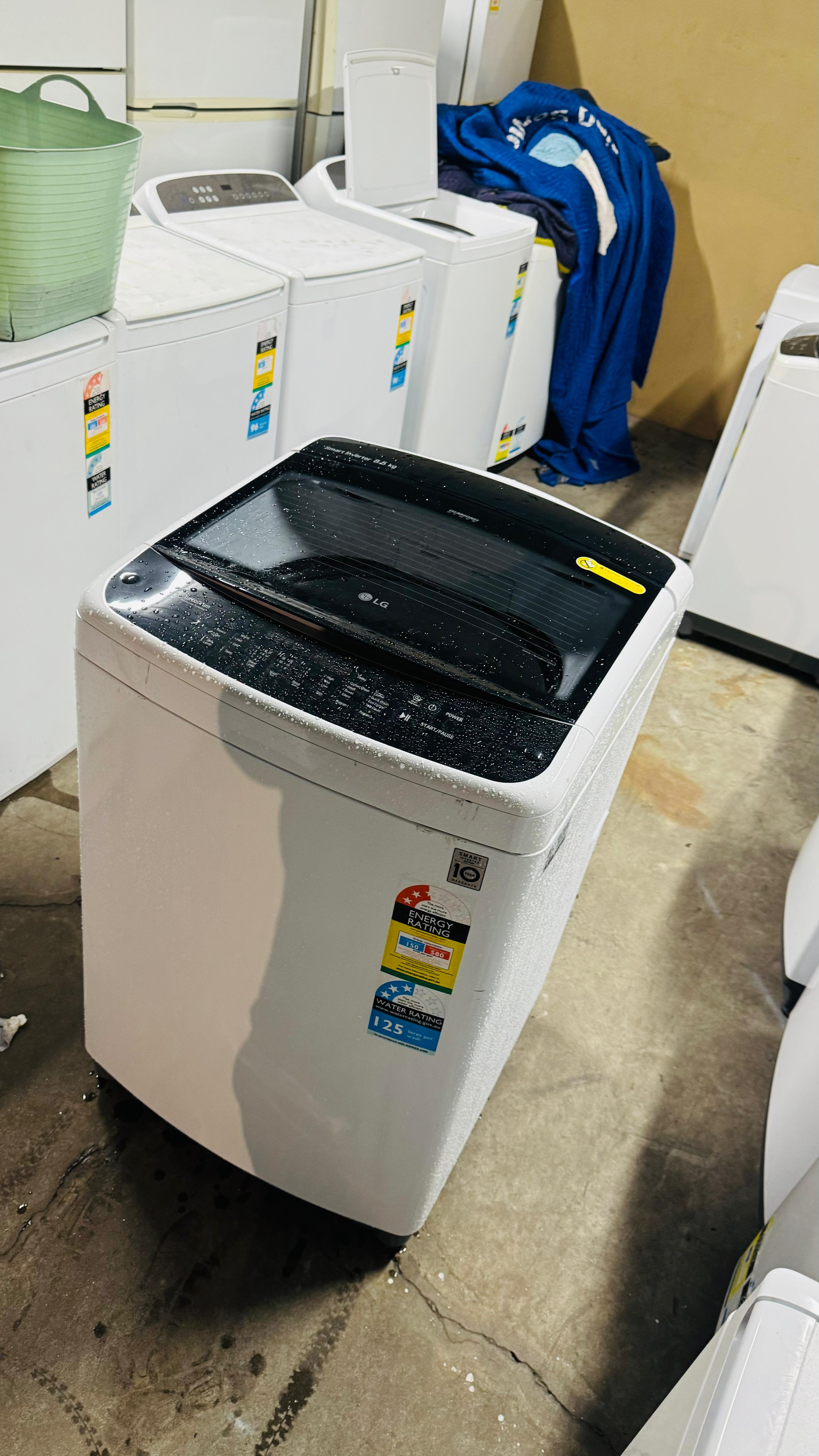 LG 8.5KGS TOP LOADER WASHING MACHINE