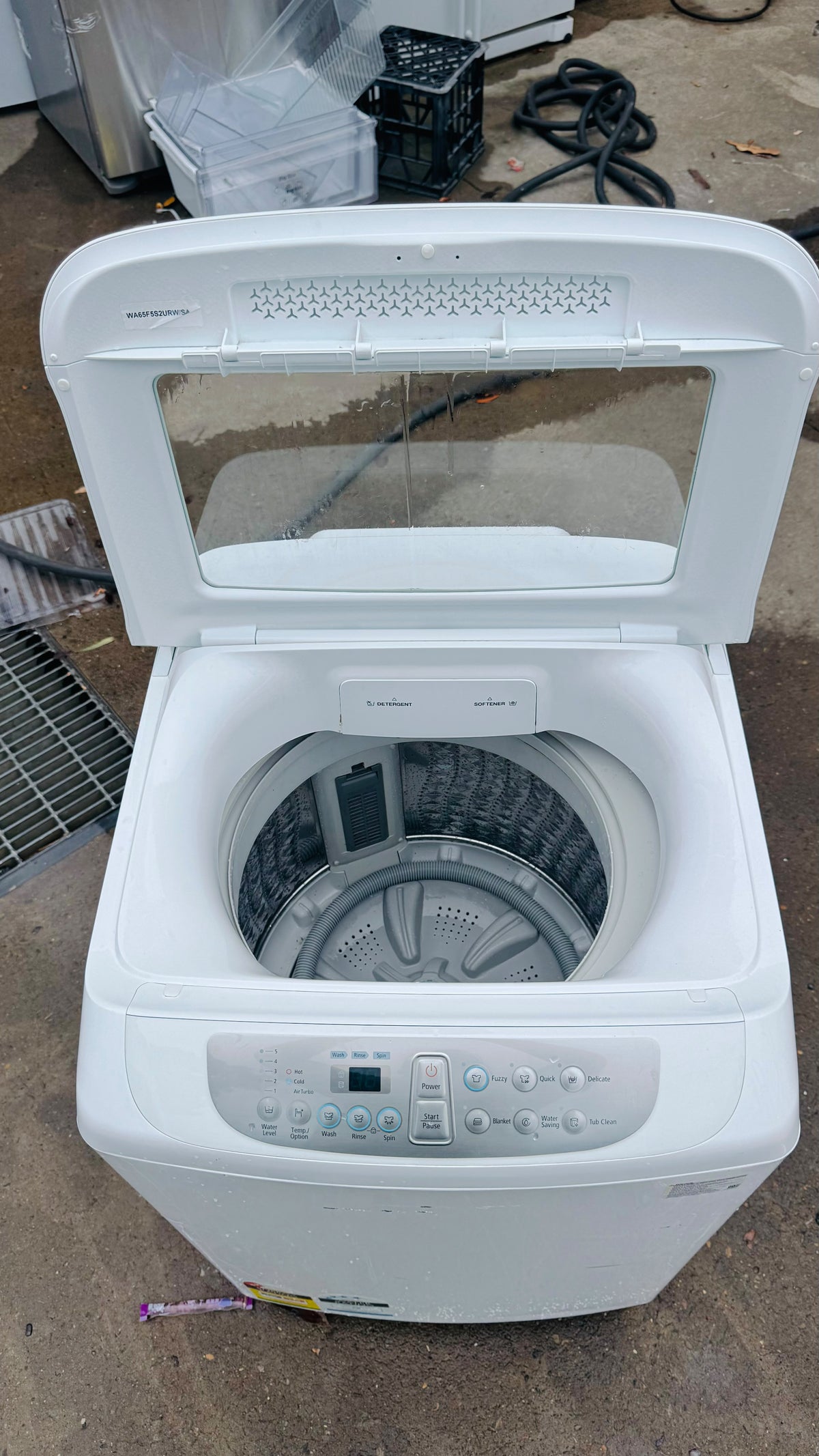 SAMSUNG 6.5KGS TOP LOADER WASHING MACHINE