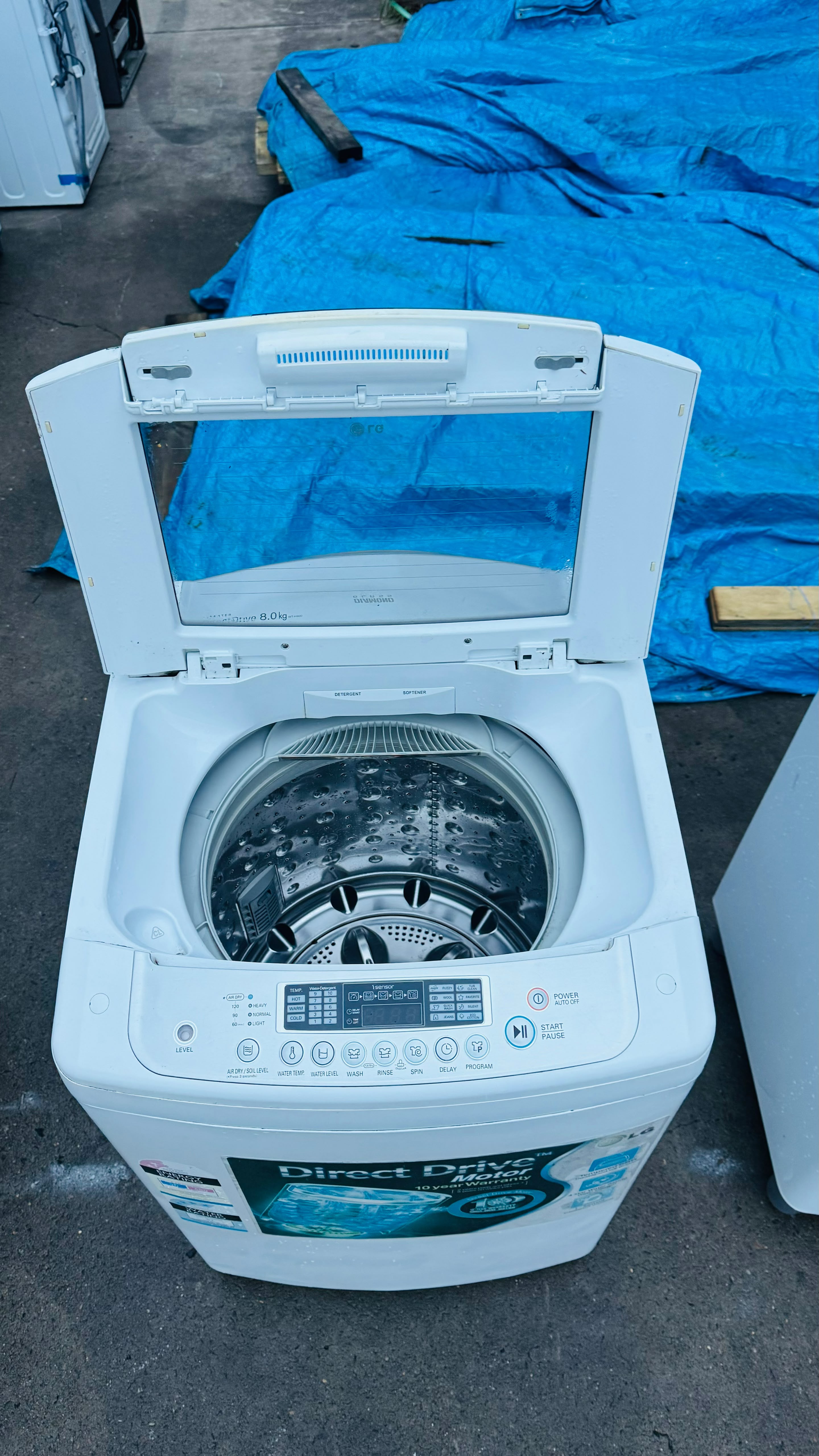 LG 8KGS TOP LOADER WASHING MACHINE