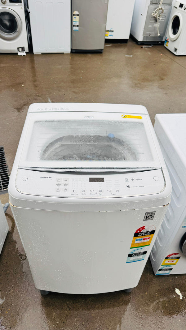 LG 7.5KGS TOP LOADER WASHING MACHINE
