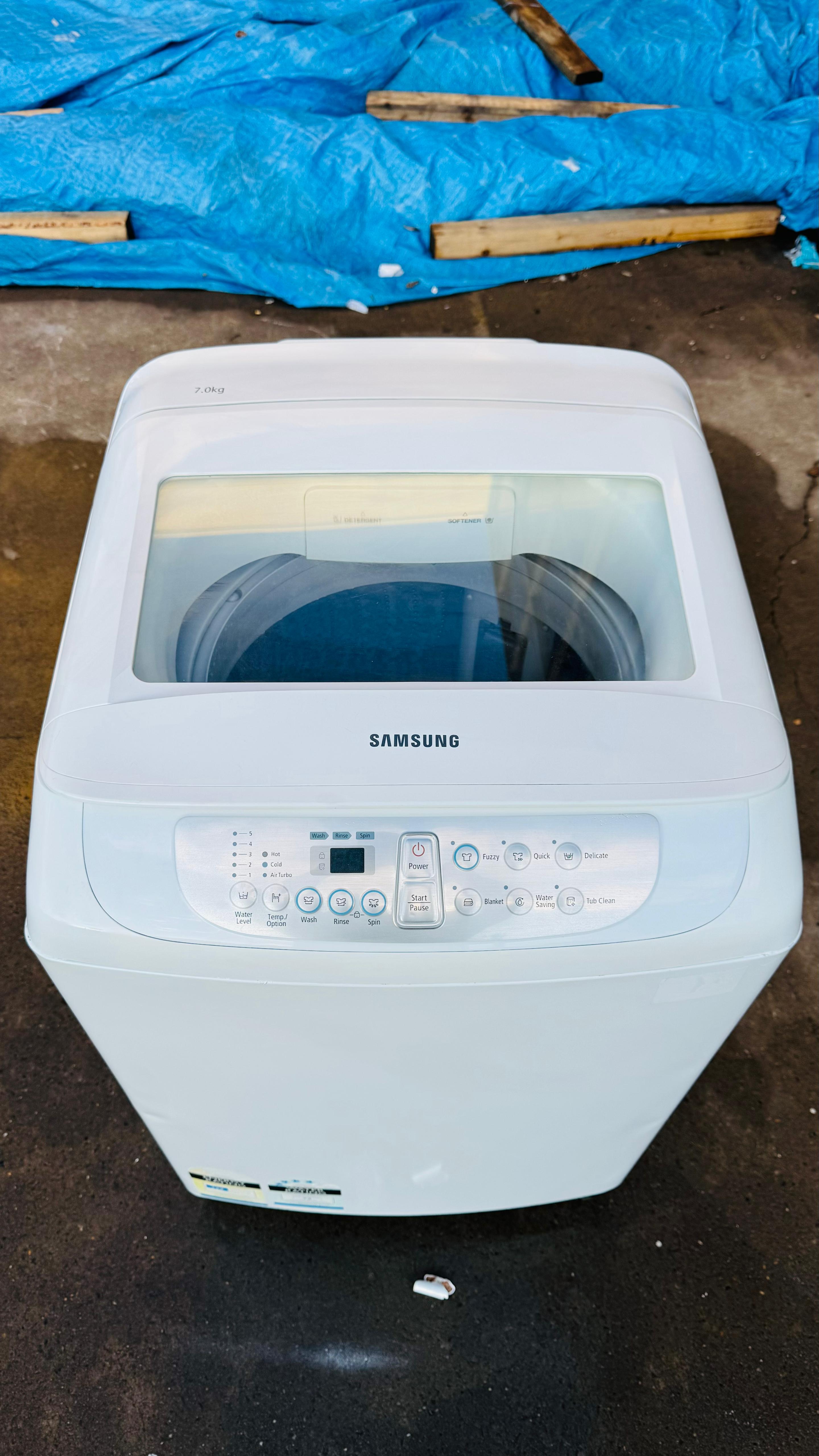 SAMSUNG 7KGS TOP LOADER WASHING MACHINE