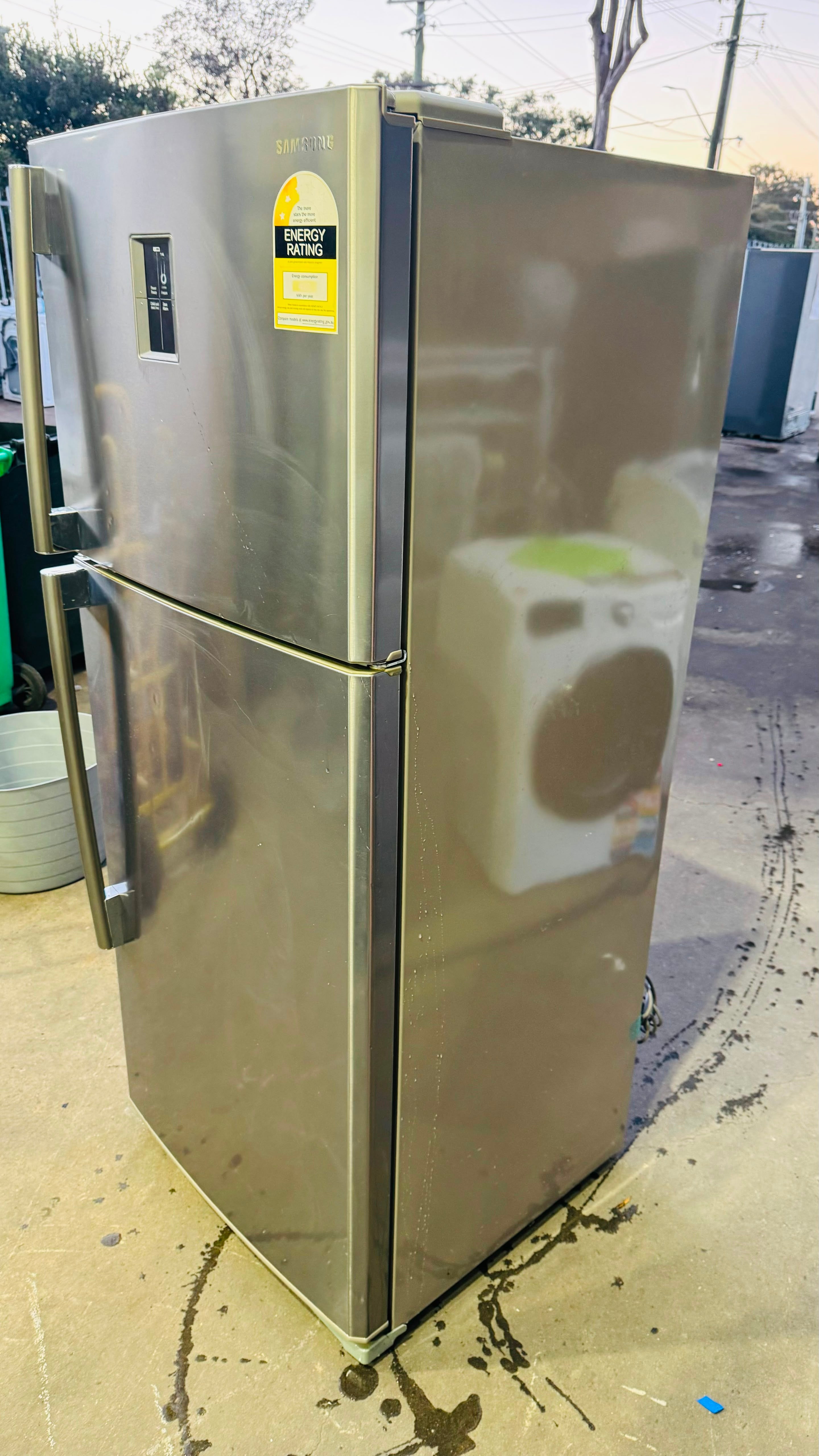 SAMSUNG 449 LITRES FRIDGE FREEZER