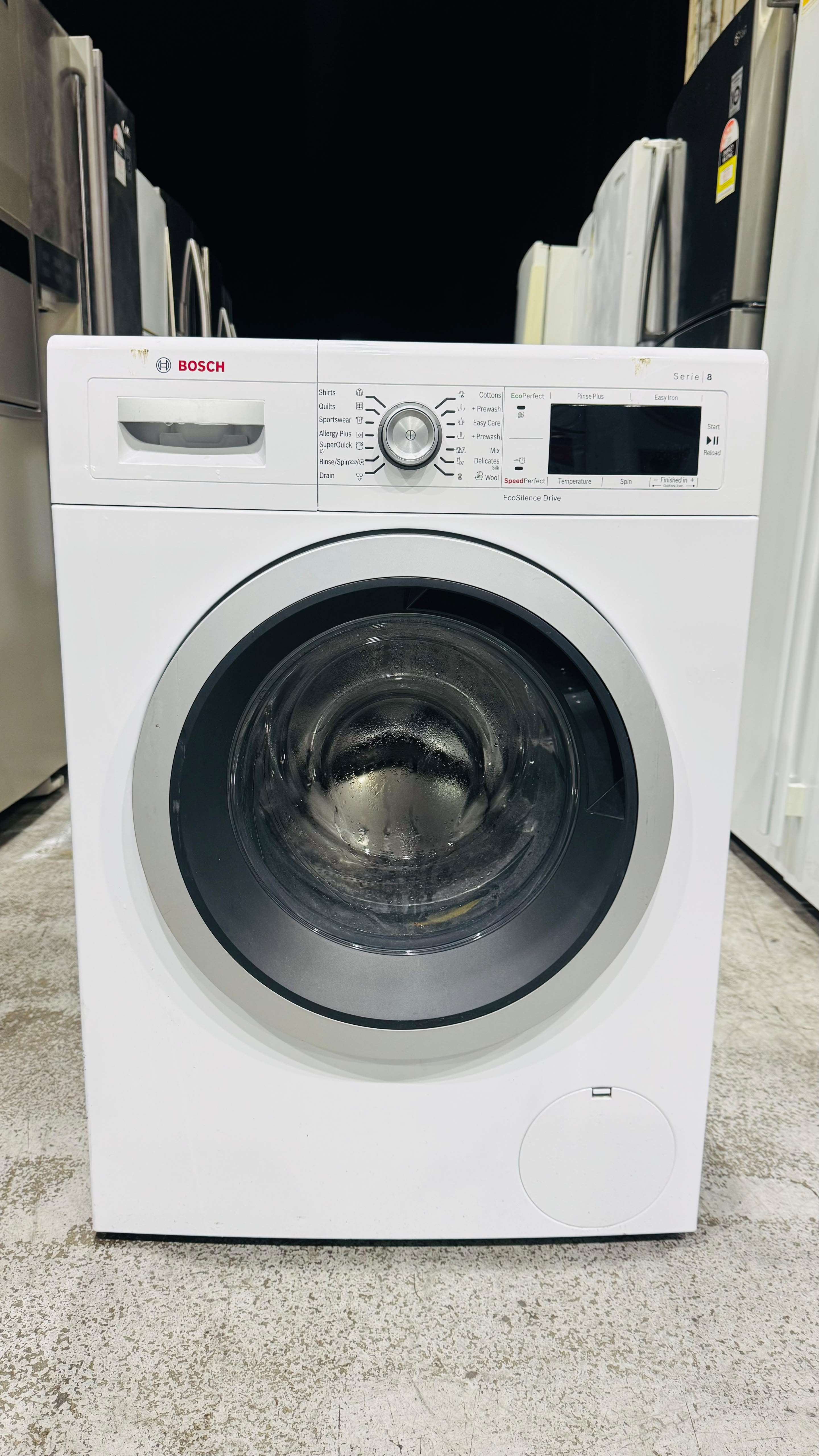 BOSCH 8KGS FRONT LOADER WASHING MACHINE