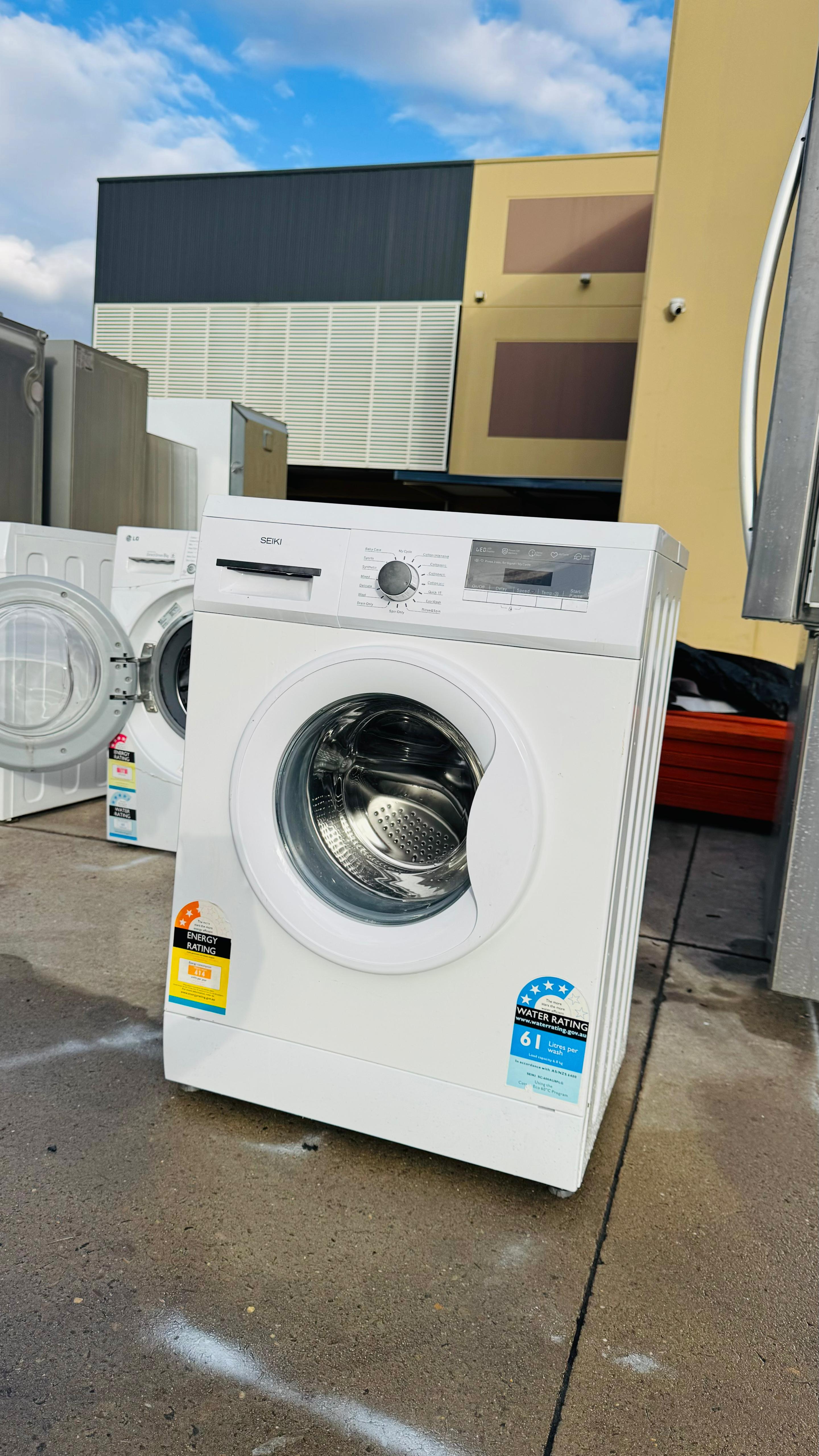 SEIKI 6KGS FRONT LOADER WASHING MACHINE