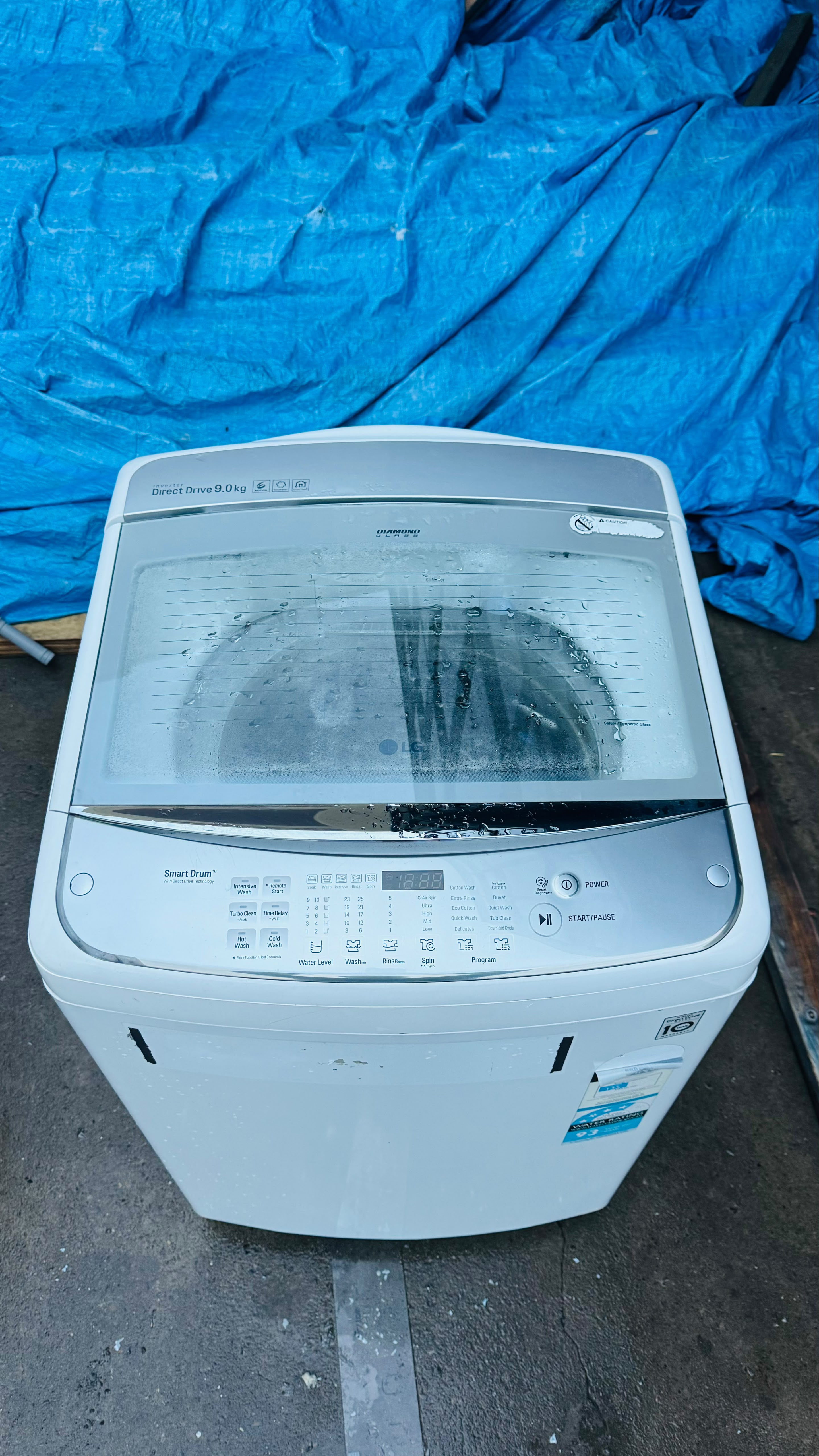 LG 9KGS TOP LOADER WASHING MACHINE