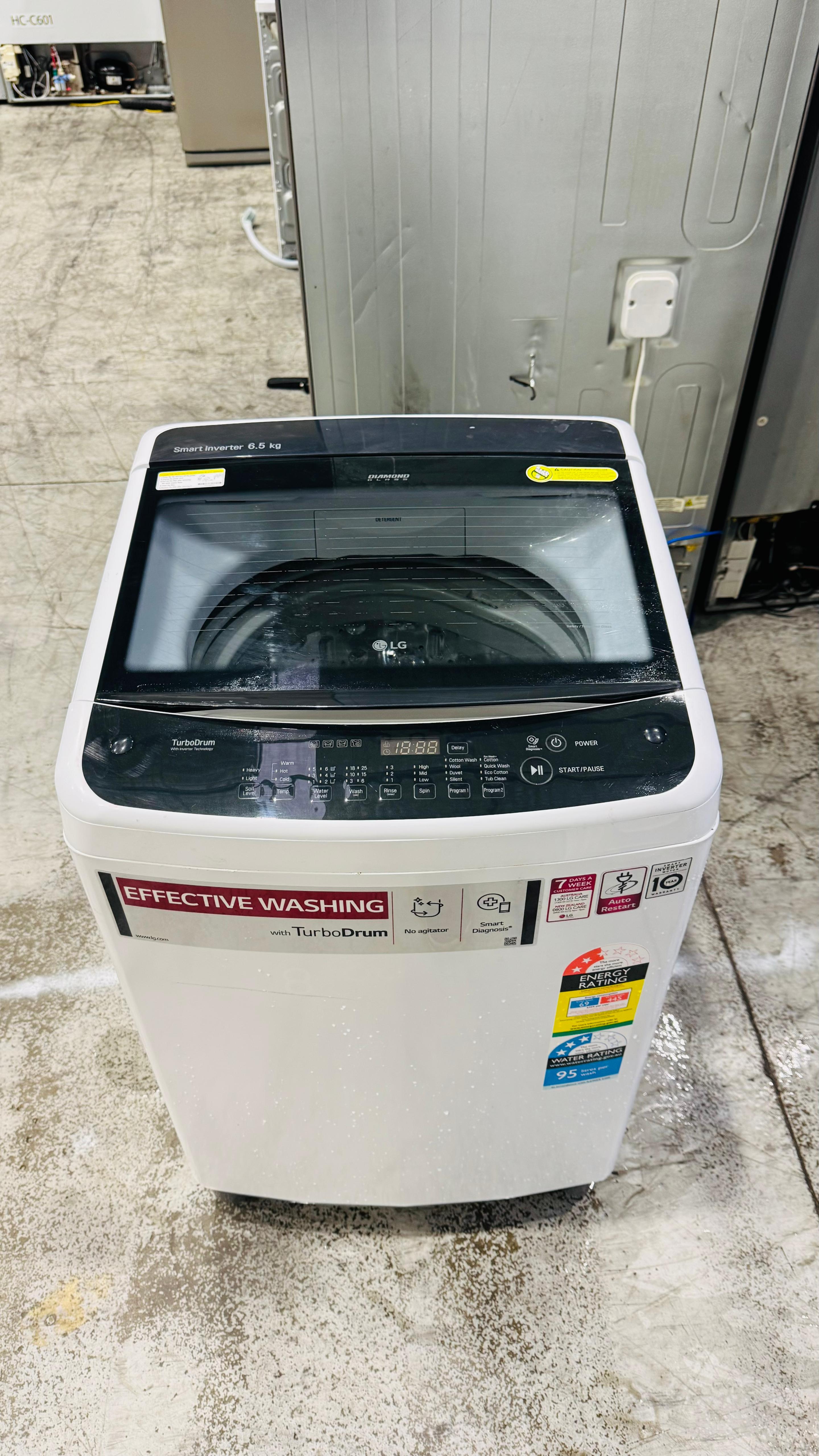 LG 6.5KGS TOP LOADER WASHING MACHINE