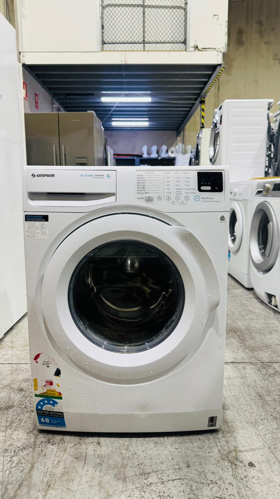 SAMSUNG 8 KGS FRONT LOADER WASHING MACHINE