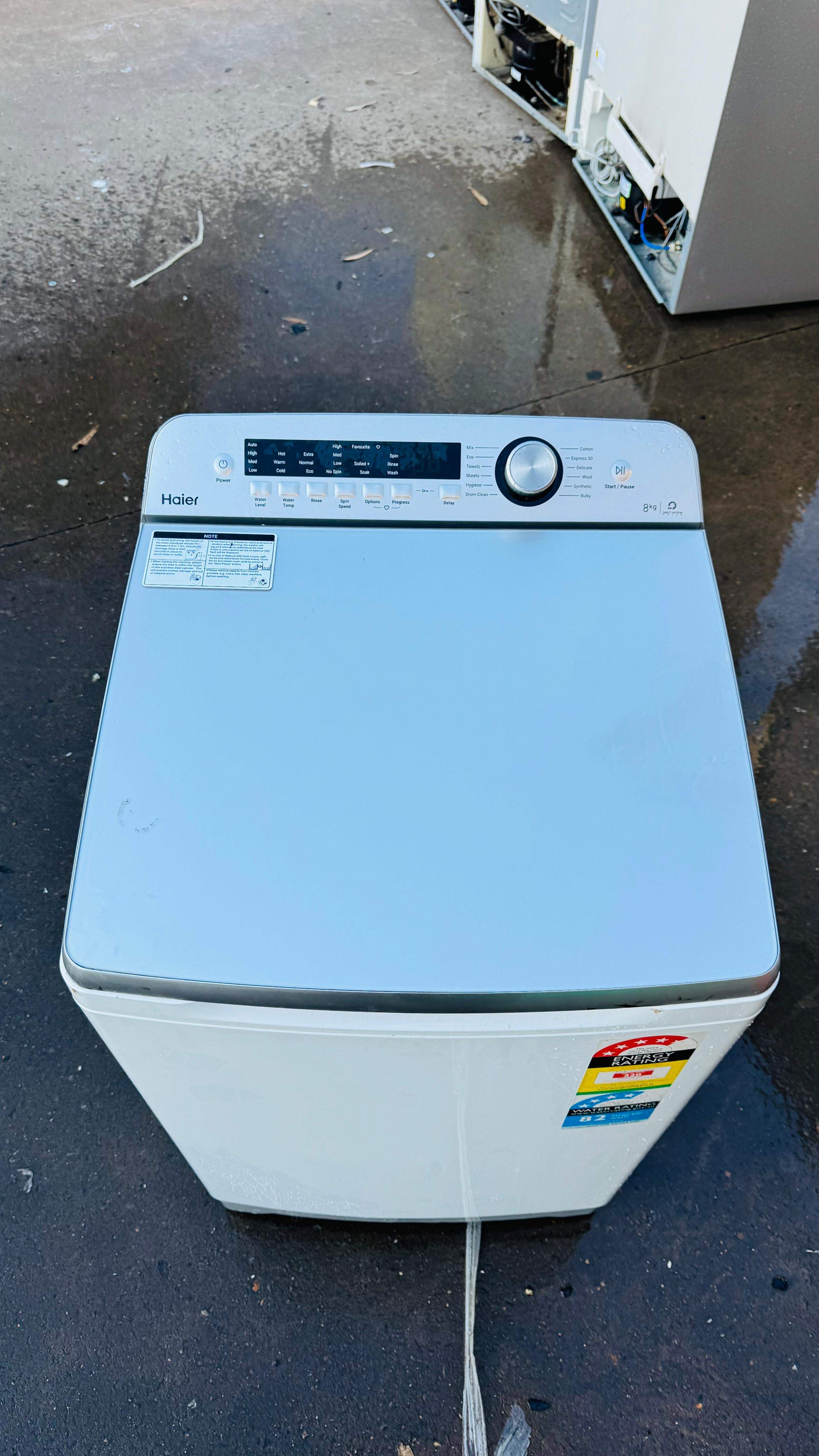 HAIER 8KGS TOP LOADER WASHING MACHINE