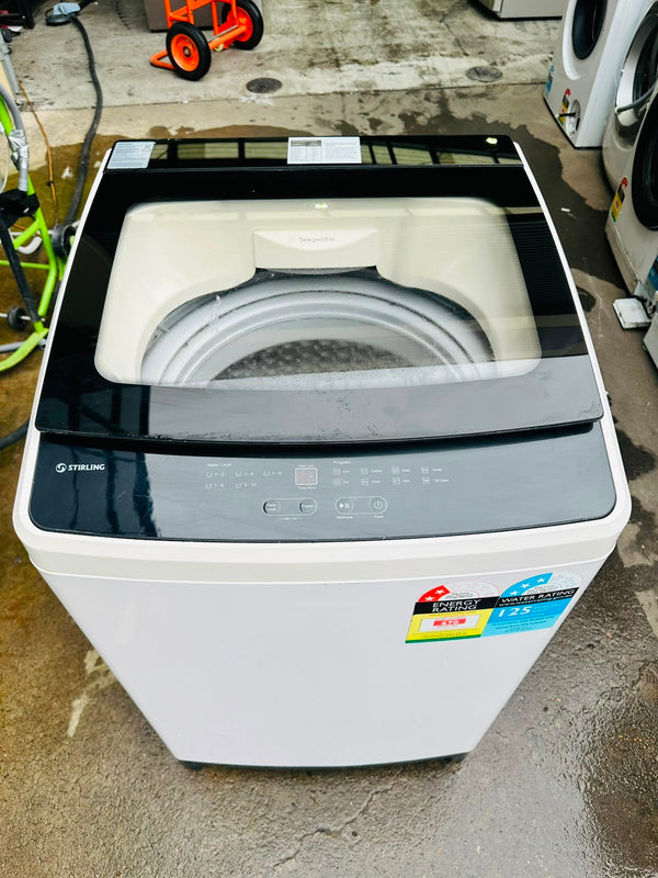 STIRLING 10KGS TOP LOADER WASHING MACHINE