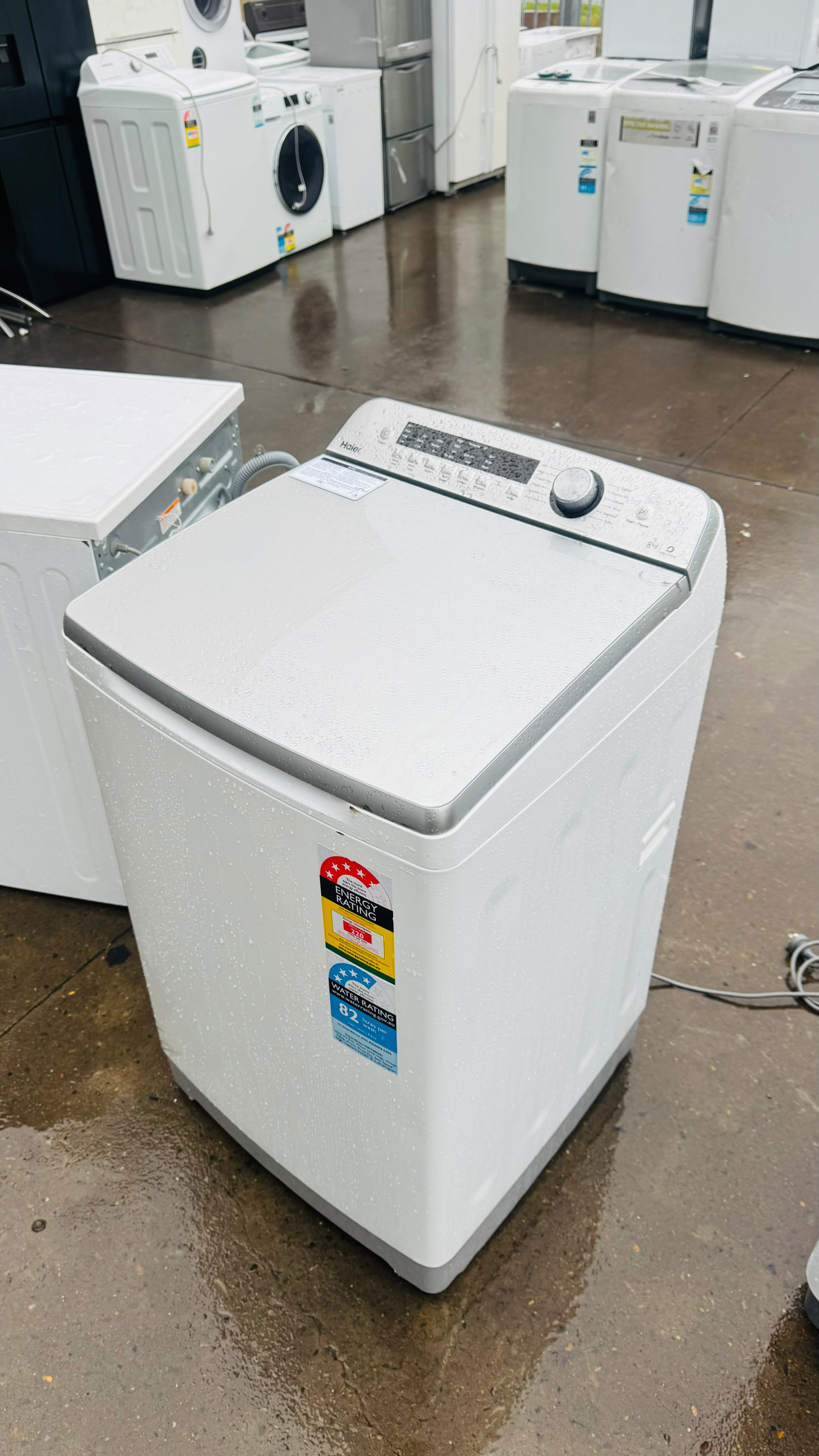 HAIER 8KGS TOP LOADER WASHING MACHINE