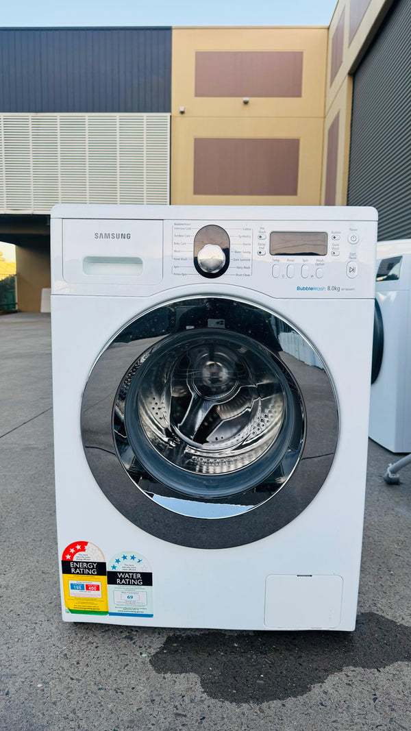SAMSUNG 8KGS FRONT LOADER WASHING MACHINE
