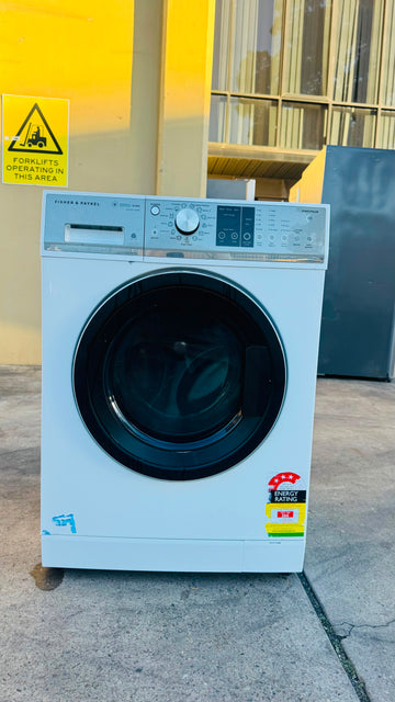 FISHER AND PAYKEL 8.5KGS FRONT LOADER WASHING MACHINE