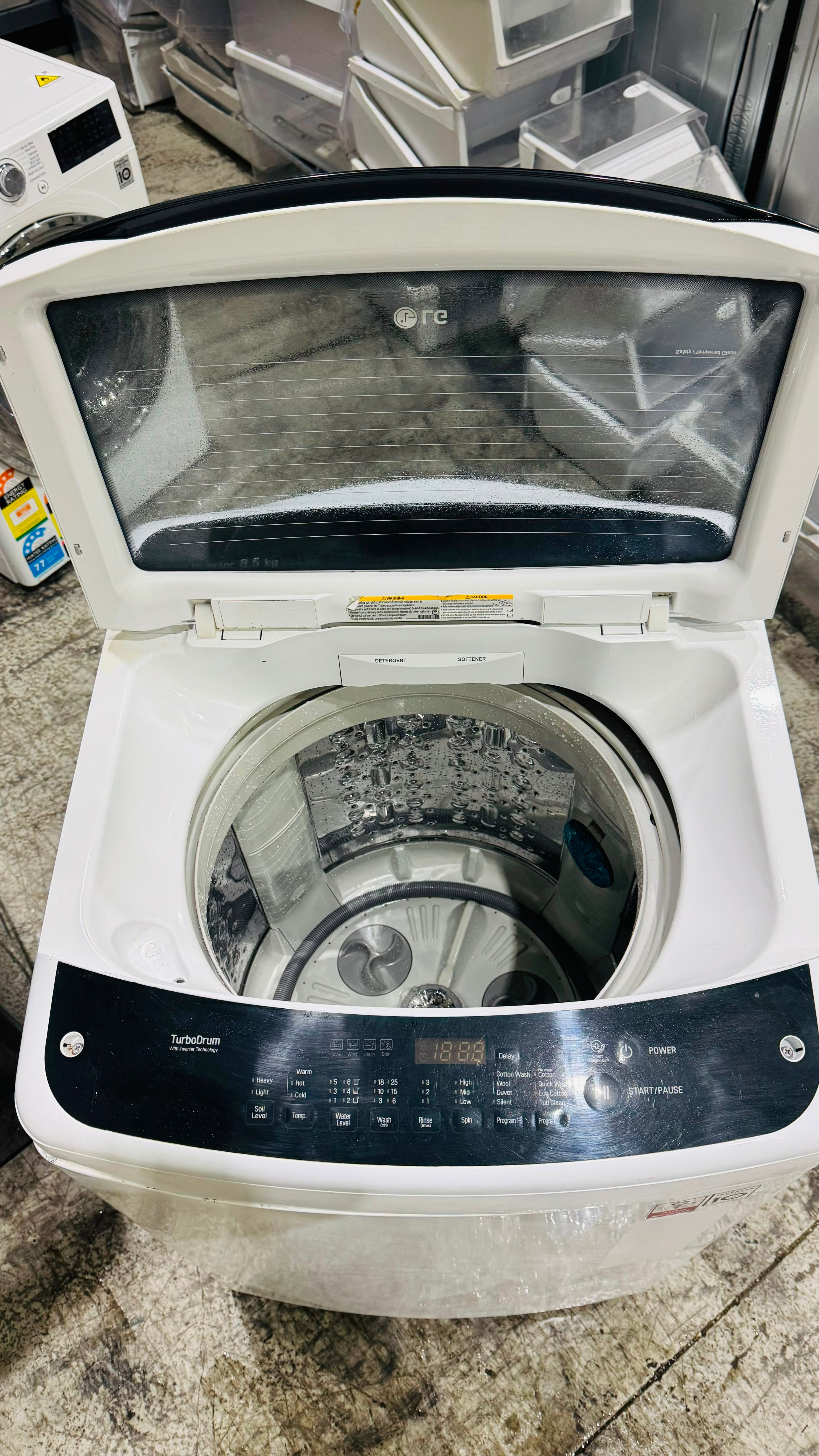LG 8.5KGS TOP LOADER WASHING MACHINE