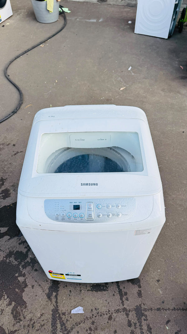 SAMSUNG 6.5KGS TOP LOADER WASHING MACHINE