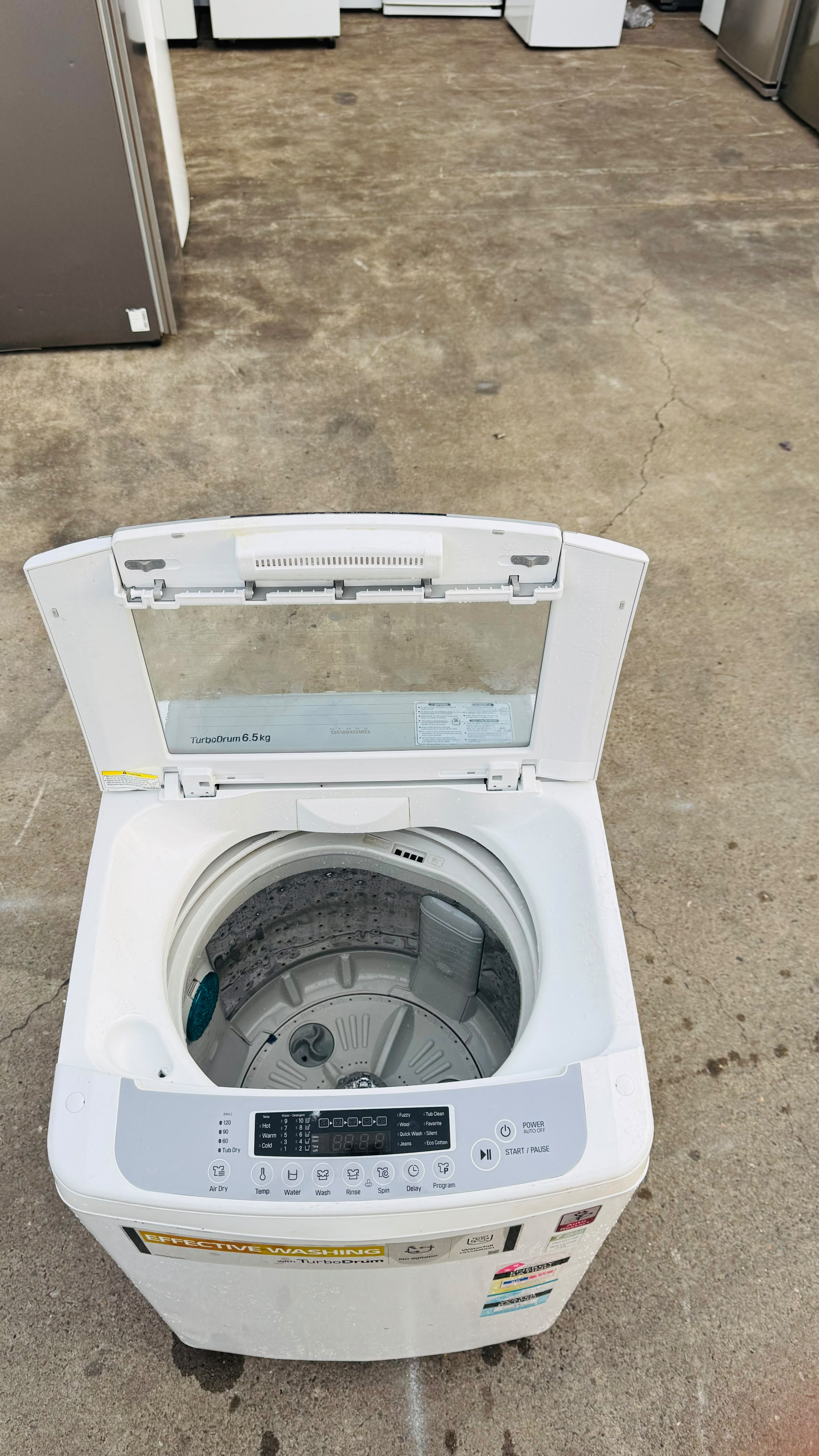 LG 6.5KGS TOP LOADER WASHING MACHINE