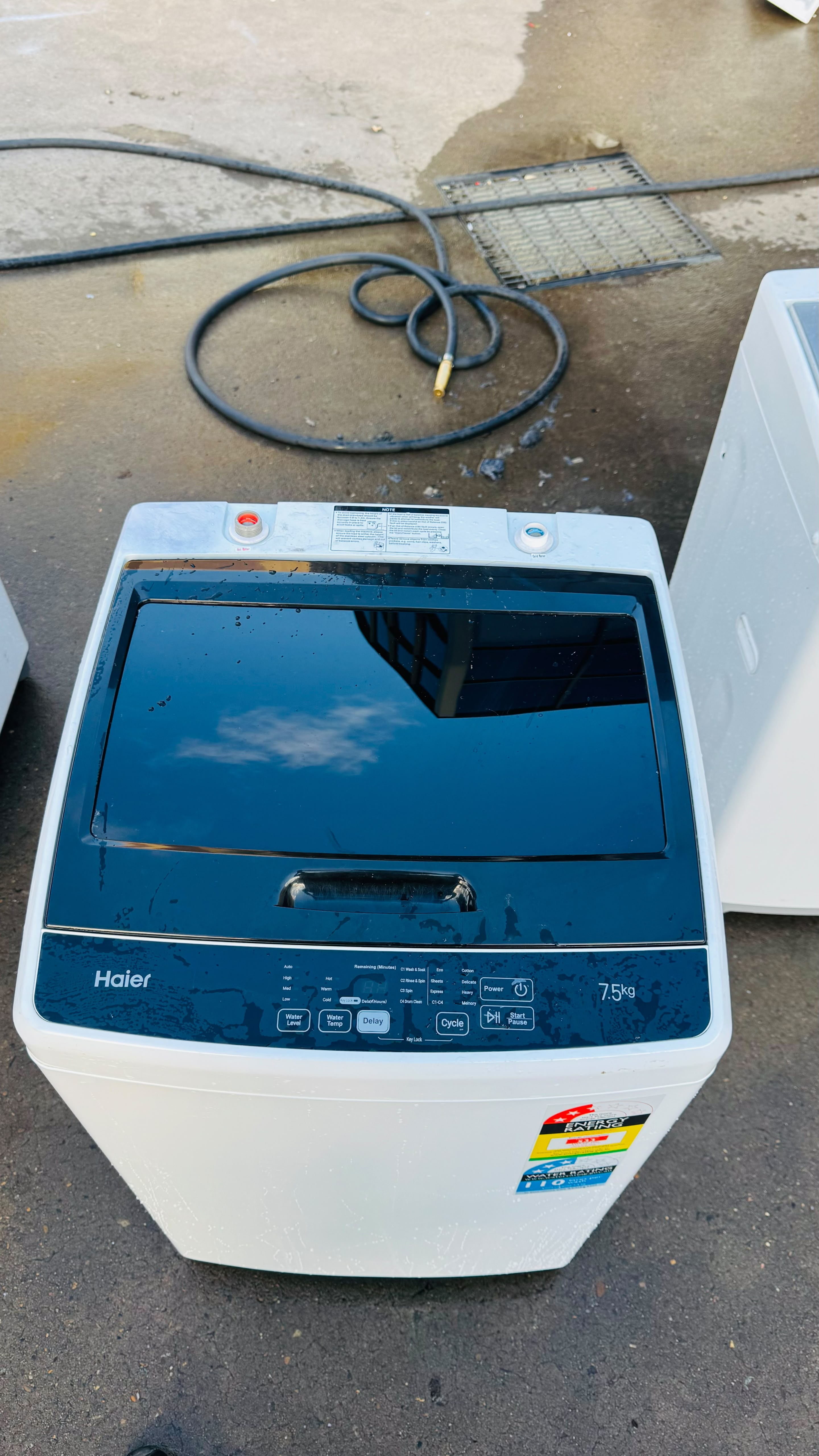 HAIER 7.5KGS TOP LOADER WASHING MACHINE