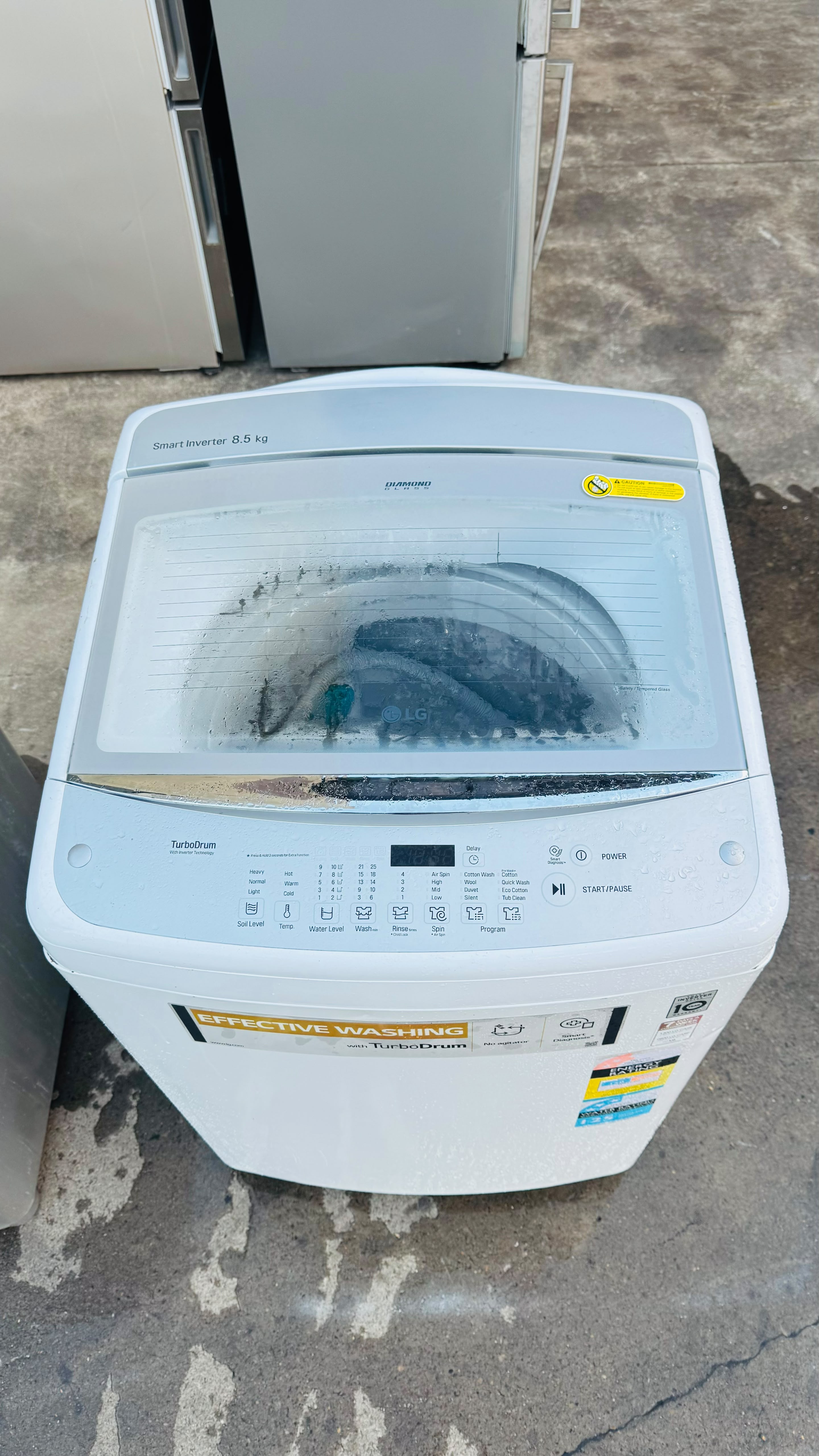 LG 8.5KGS TOP LOADER WASHING MACHINE