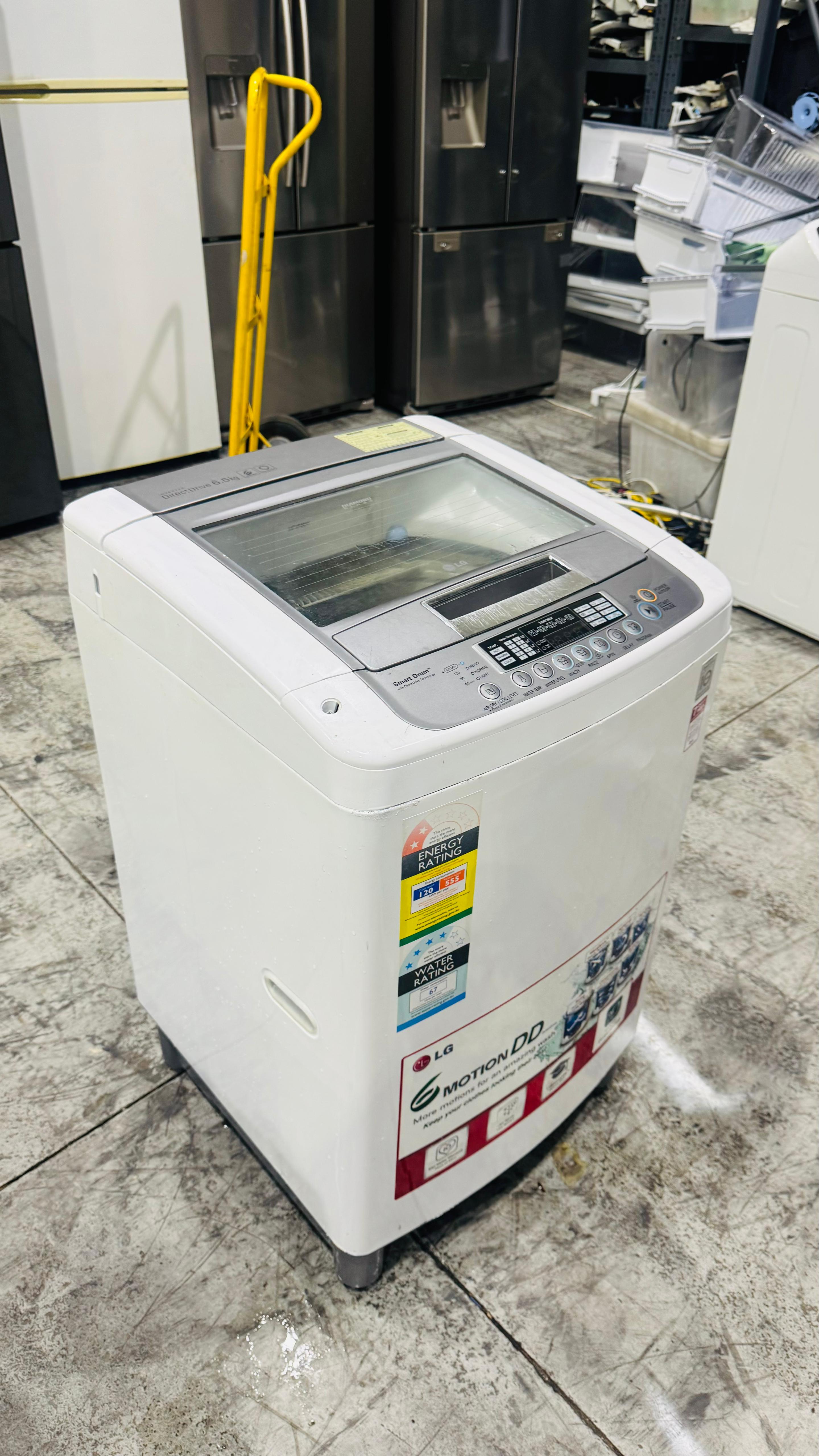 LG 6.5KGS TOP LOADER WASHING MACHINE