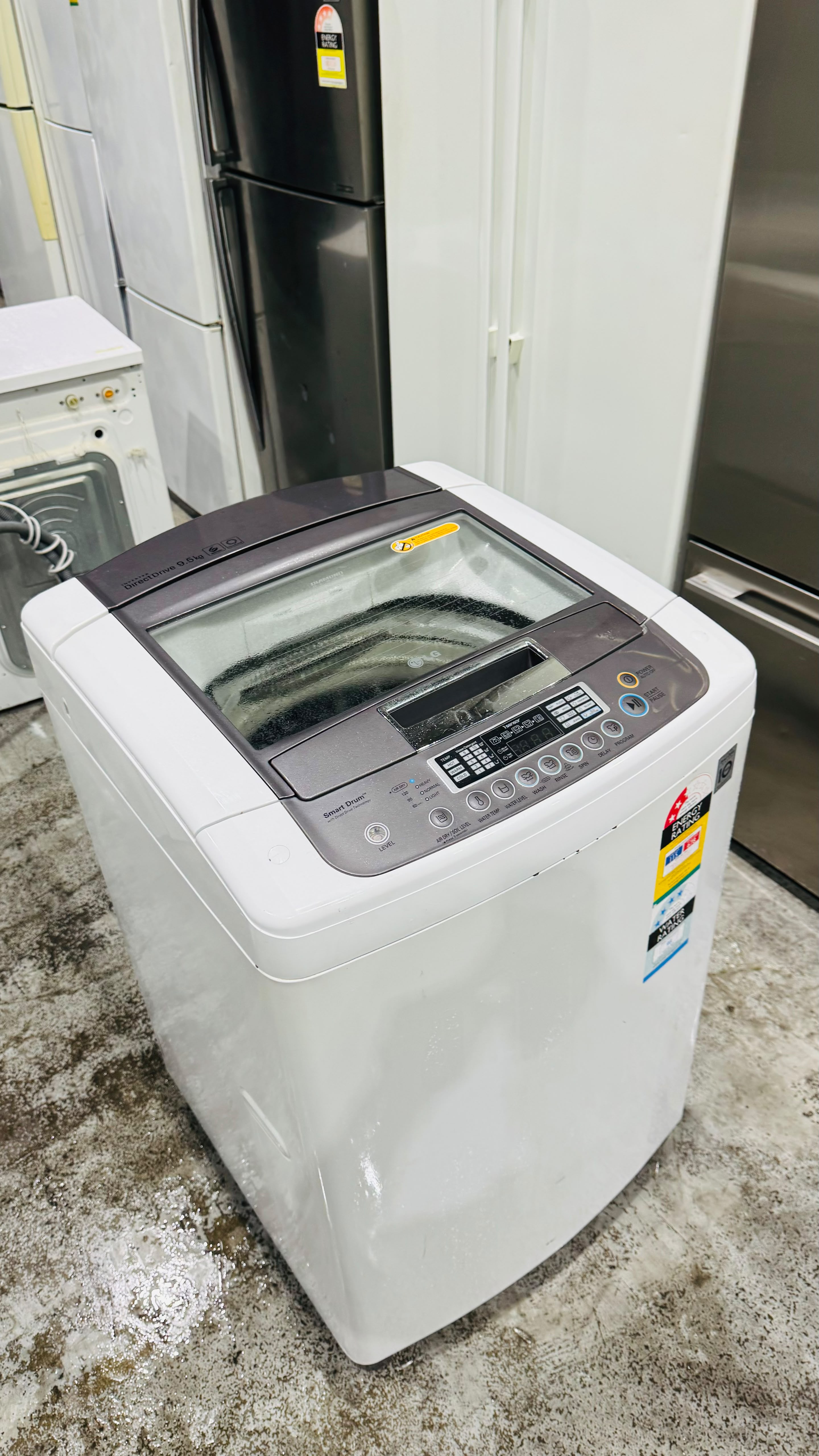 LG 9.5KGS TOP LOADER WASHING MACHINE