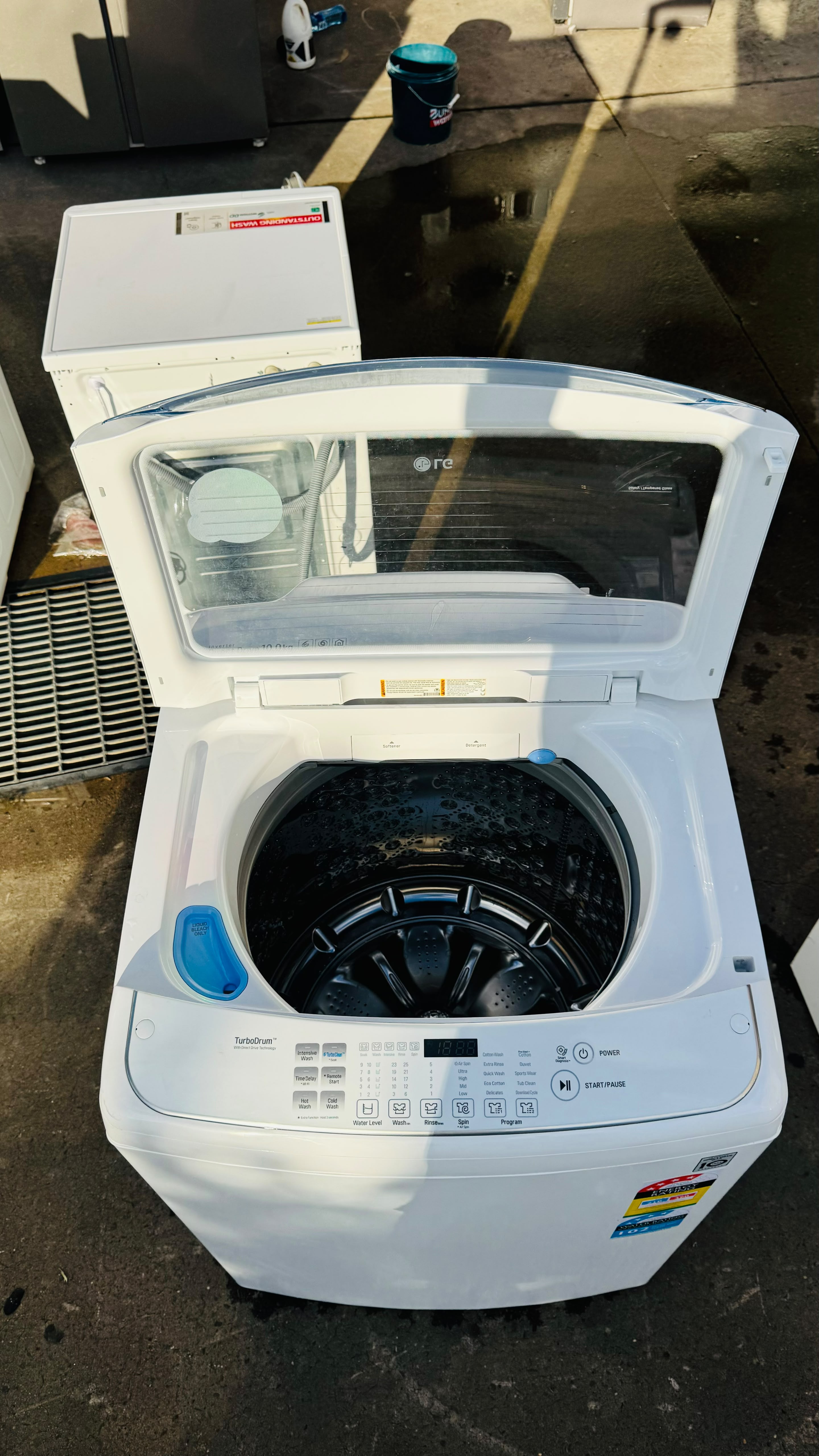 LG 10KGS TOP LOADER WASHING MACHINE
