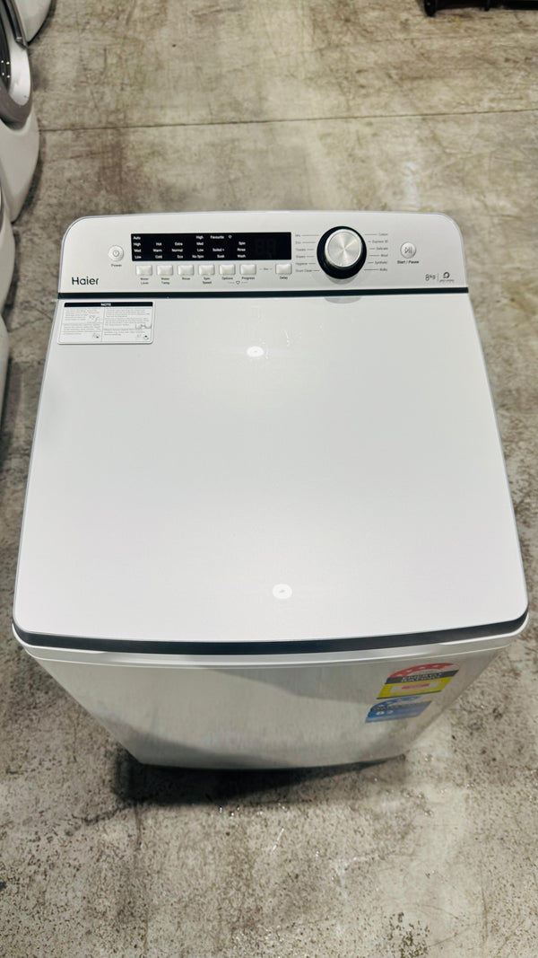 HAIER 8 KGS TOP LOADER WASHING MACHINE