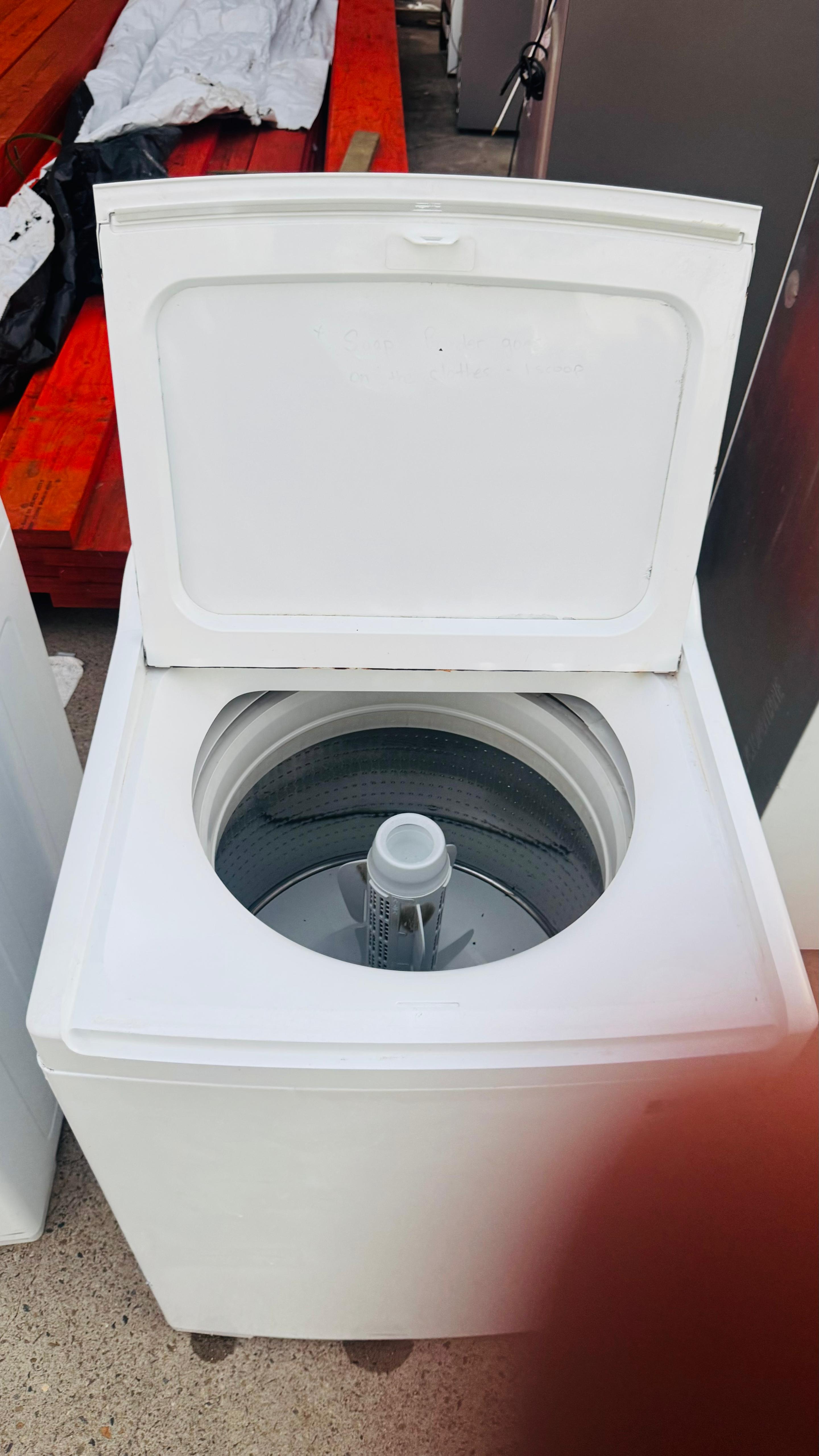 FISHER & PAYKEL 10KGS TOP LOADER WASHING MACHINE