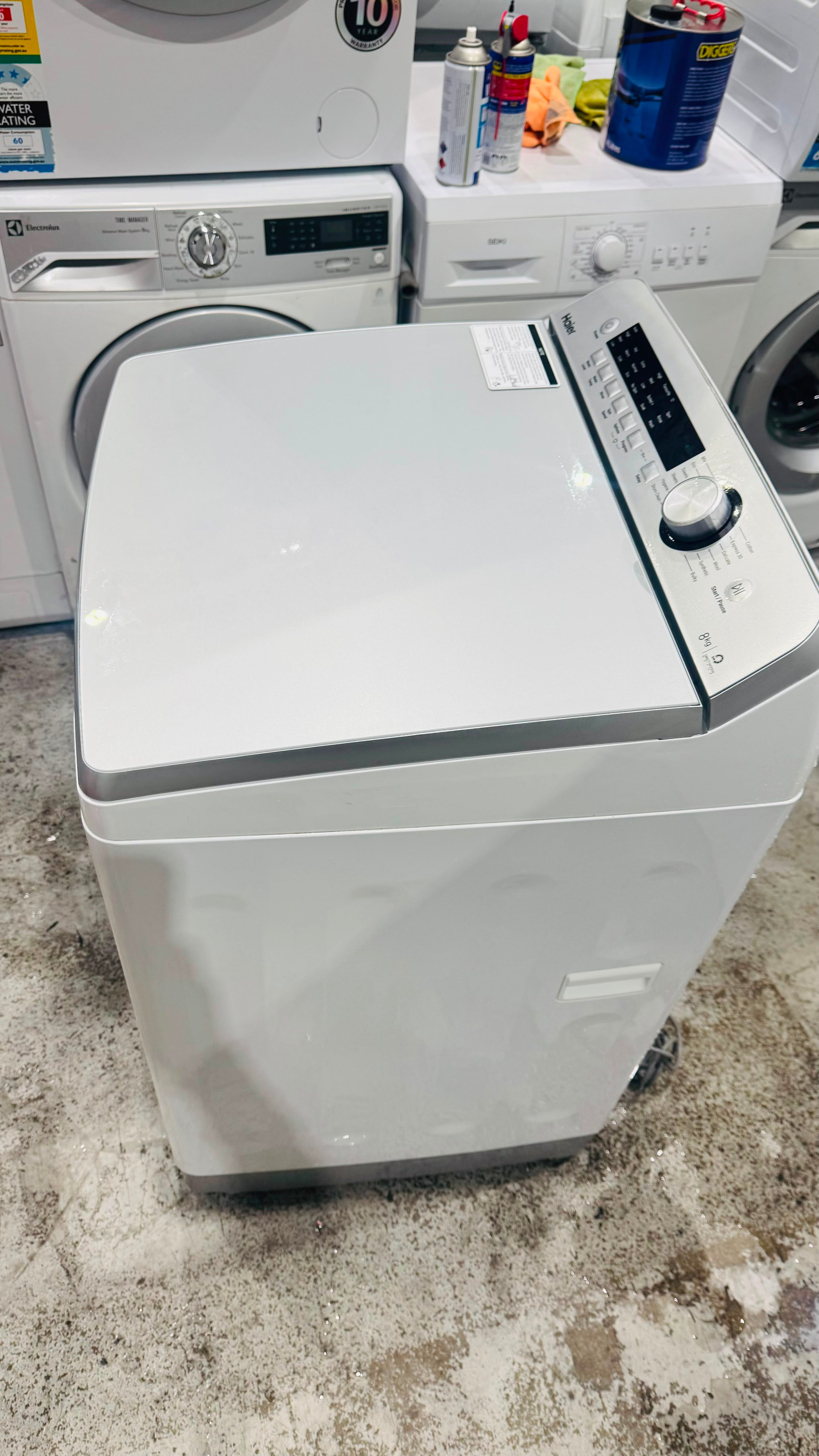 HAIER 8KGS TOP LOADER WASHING MACHINE
