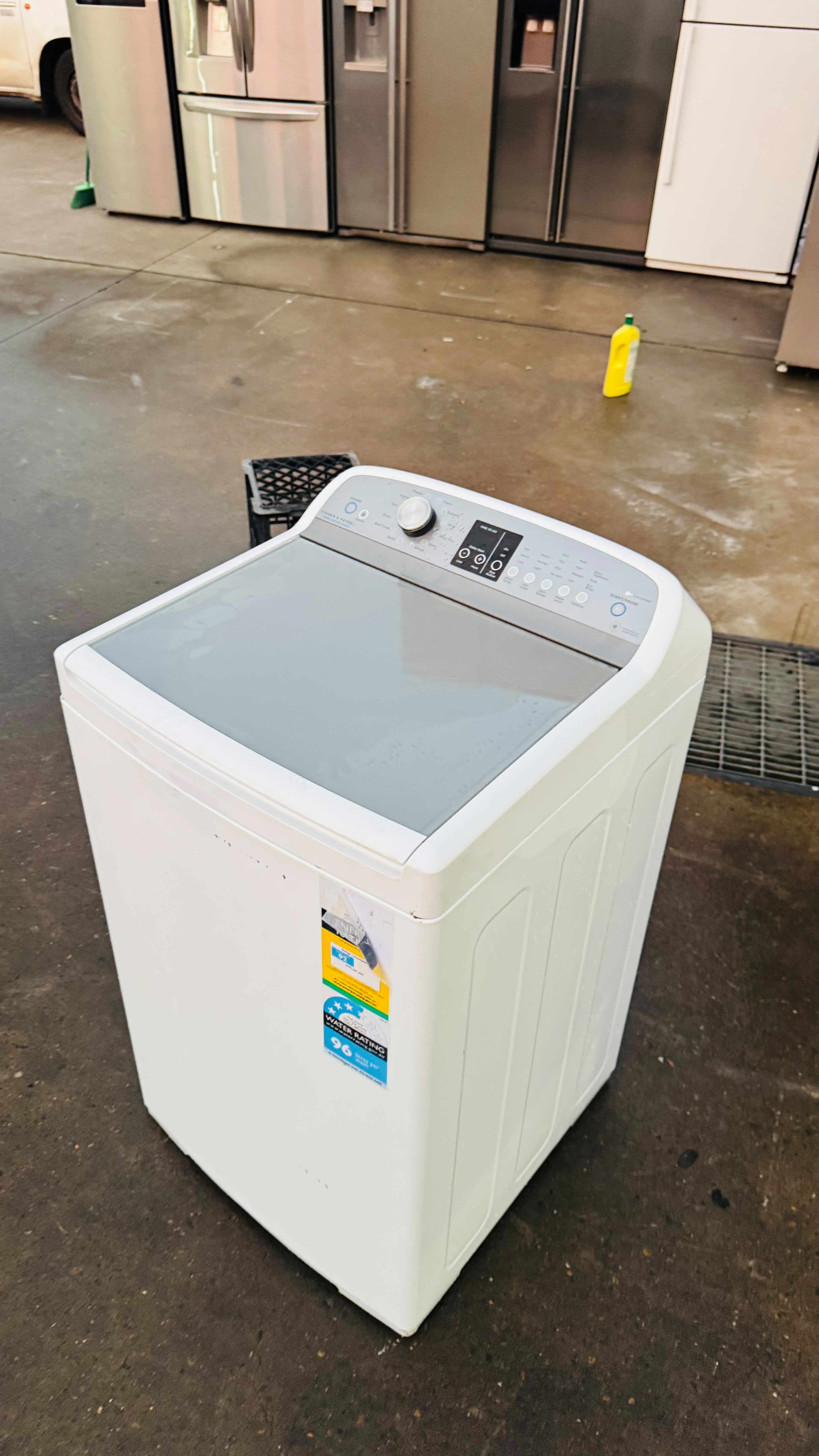 FISHER AND PAYKEL 8.5KGS TOP LOADER WASHING MACHINE
