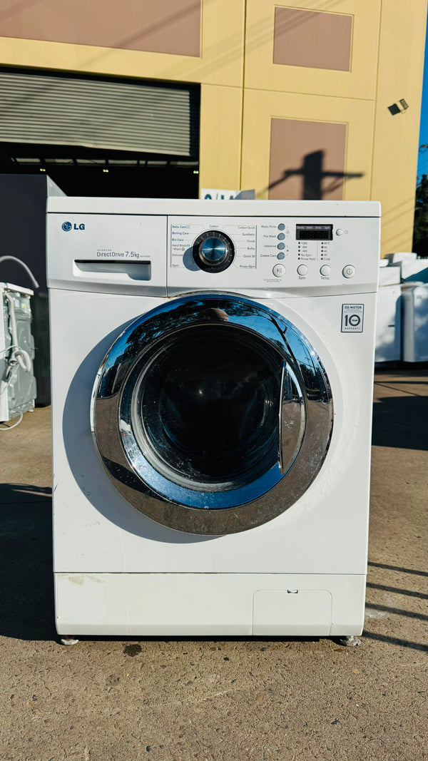 LG 7.5KGS FRONT LOADER WASHING MACHINE