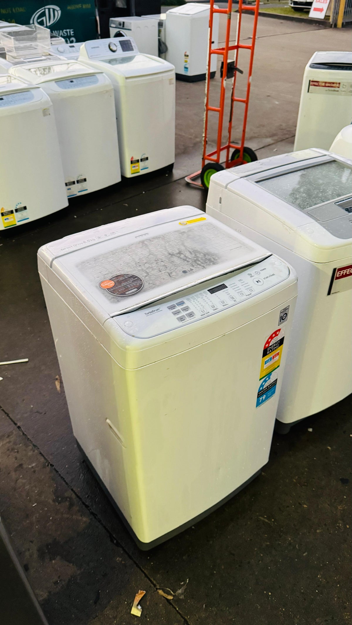 LG 6.5KGS TOP LOADER WASHING MACHINE