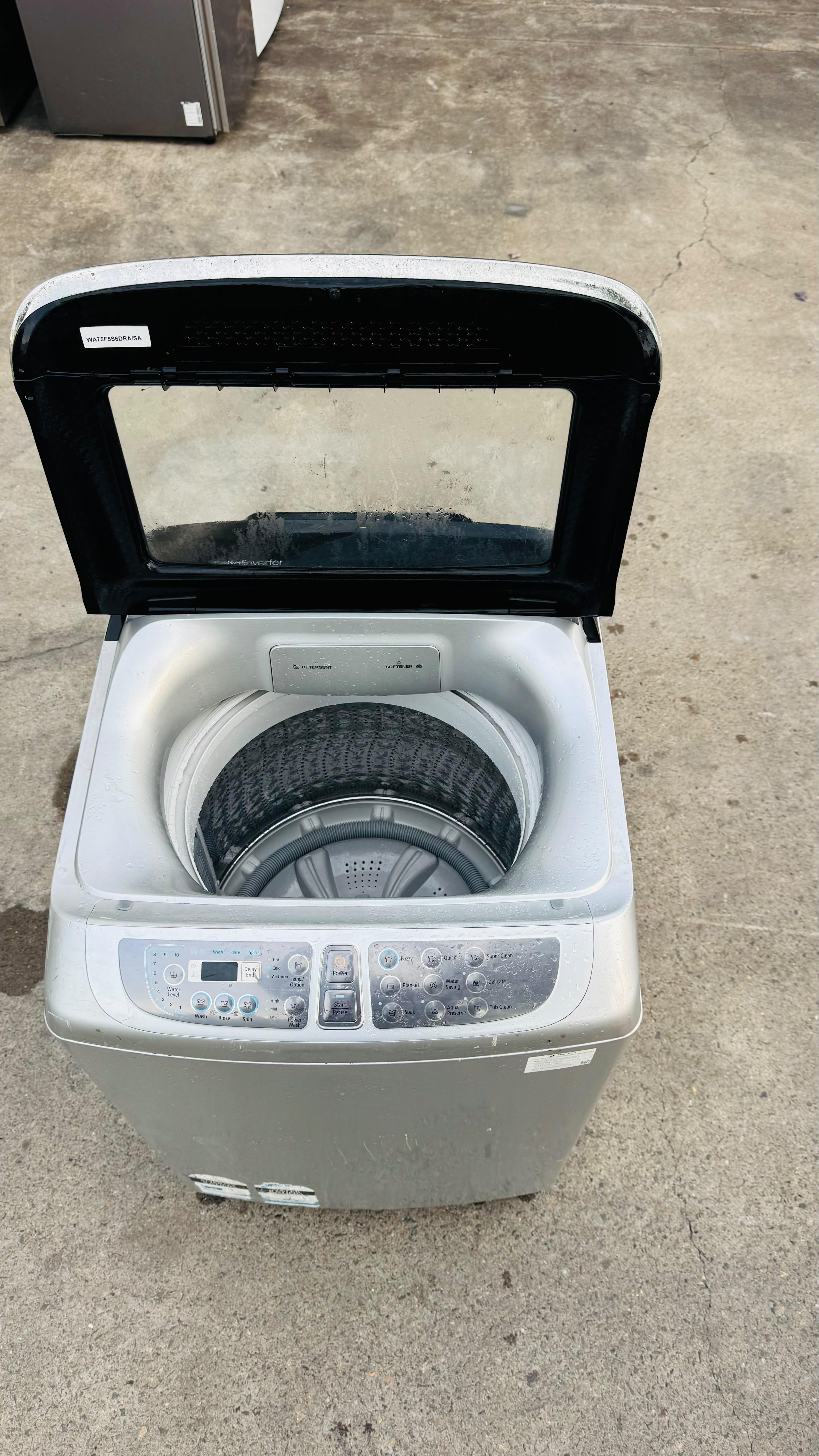 SAMSUNG 7.5KGS TOP LOADER WASHING MACHINE