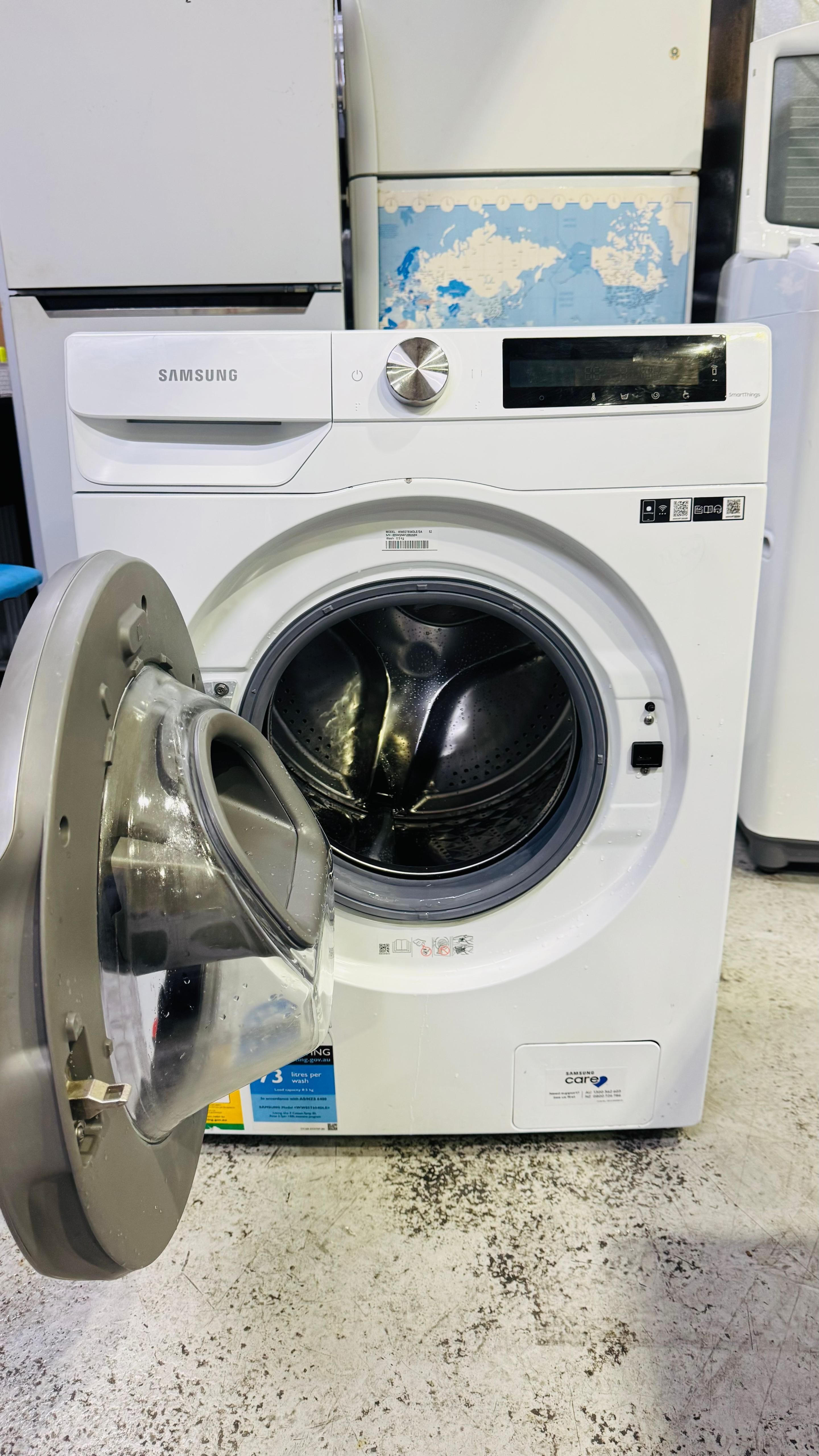 SAMSUNG 8.5KGS FRONT LOADER WASHING MACHINE