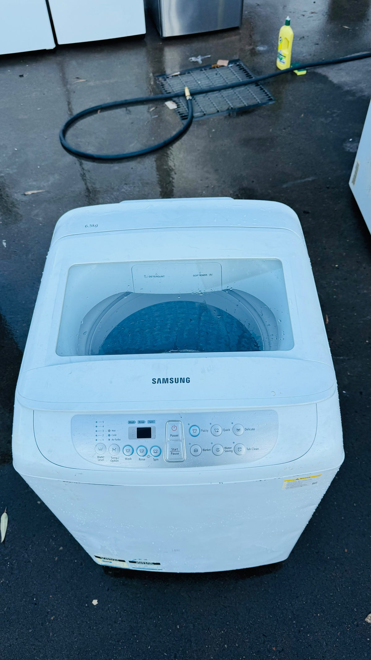 SAMSUNG 6.5KGS TOP LOADER WASHING MACHINE