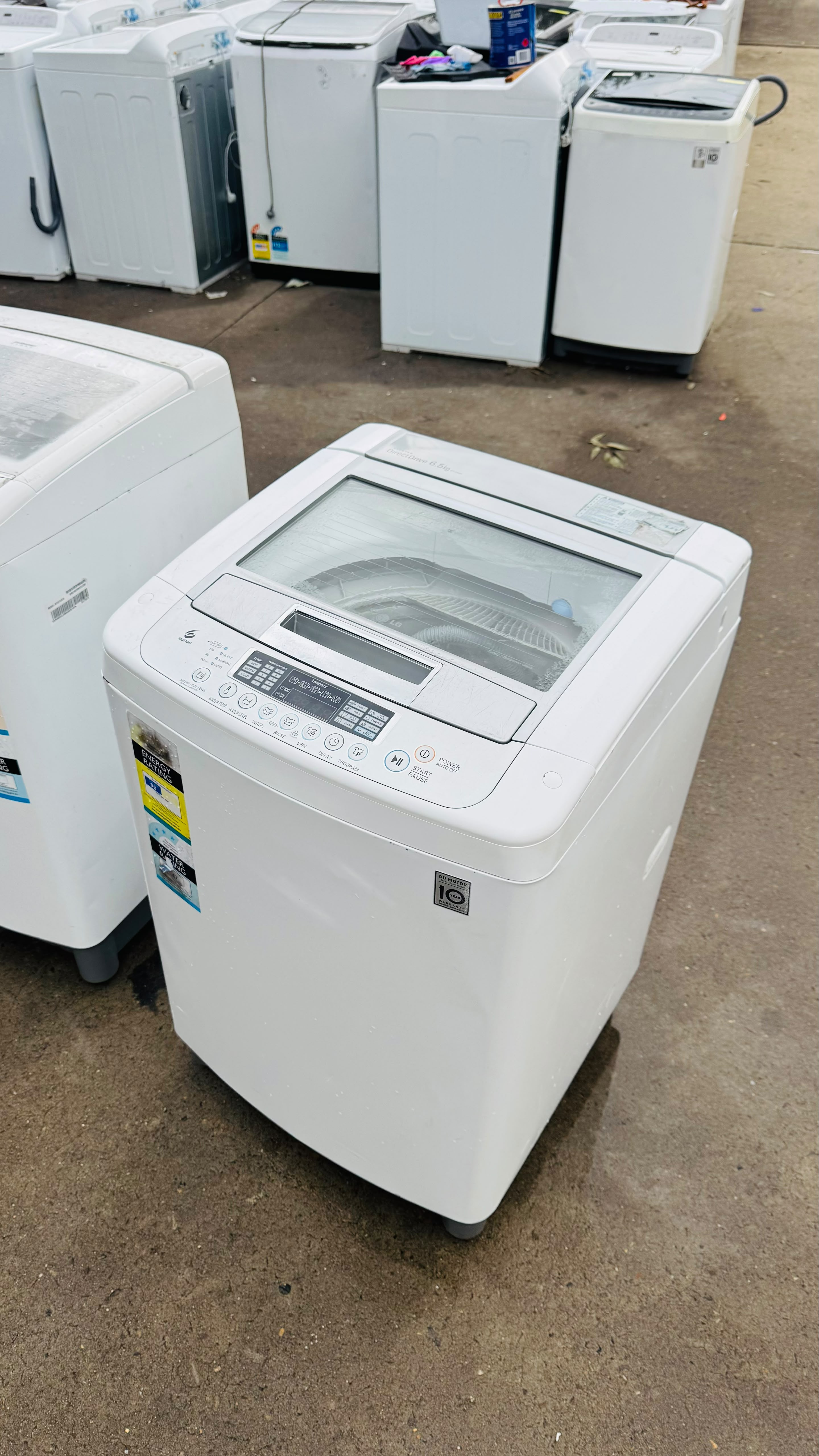 LG 6.5KGS TOP LOADER WASHING MACHINE