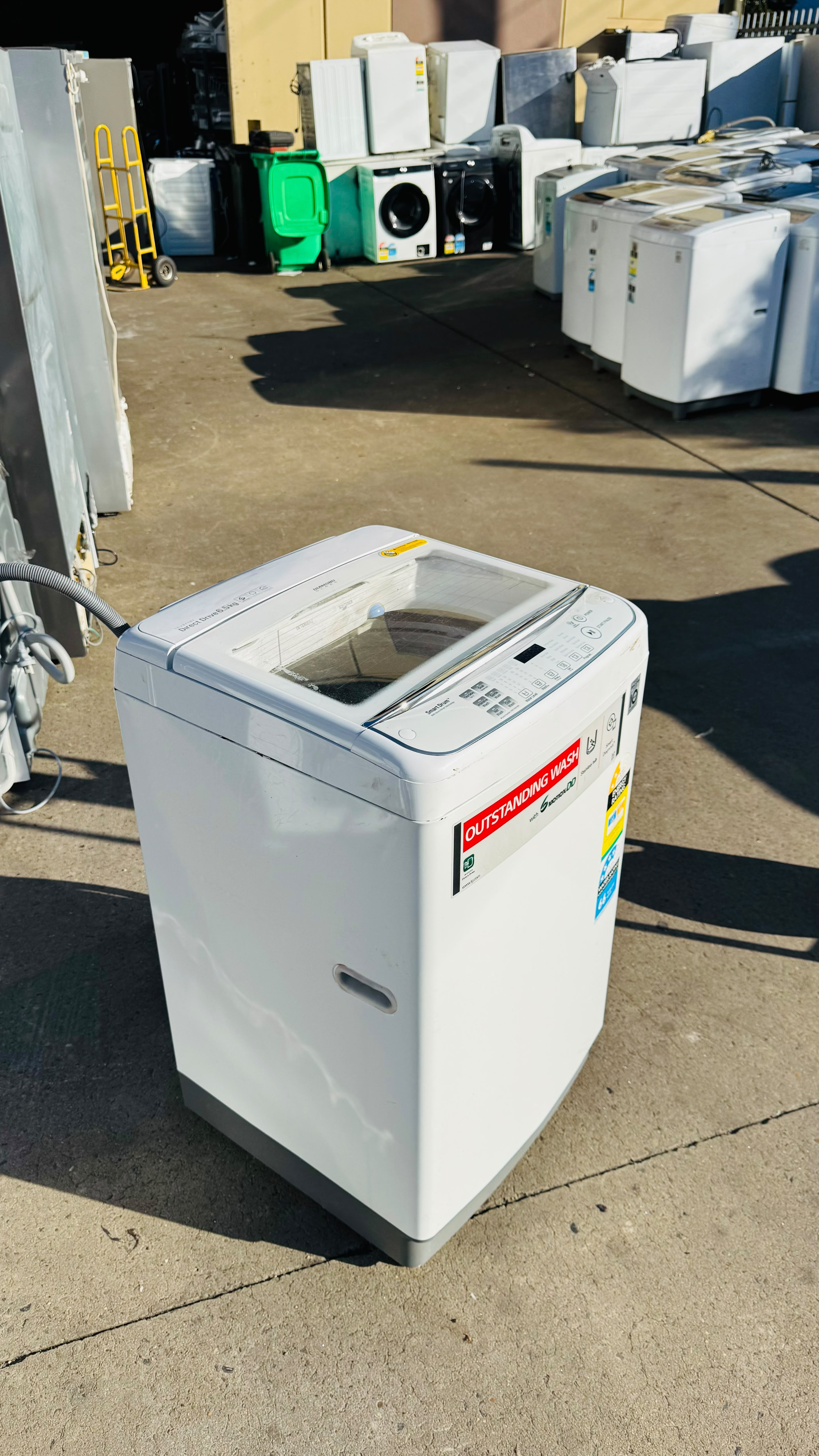 LG 6.5KGS TOP LOADER WASHING MACHINE
