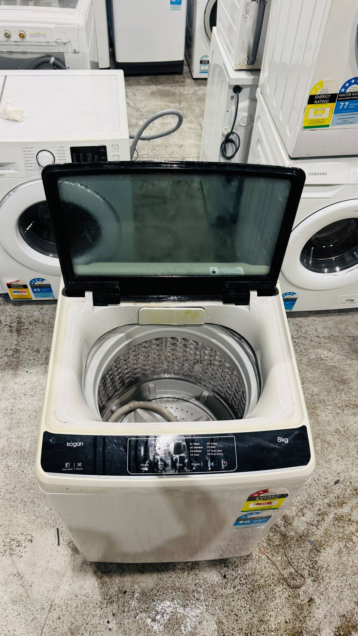 KOGAN 8KGS TOP LOADER WASHING MACHINE