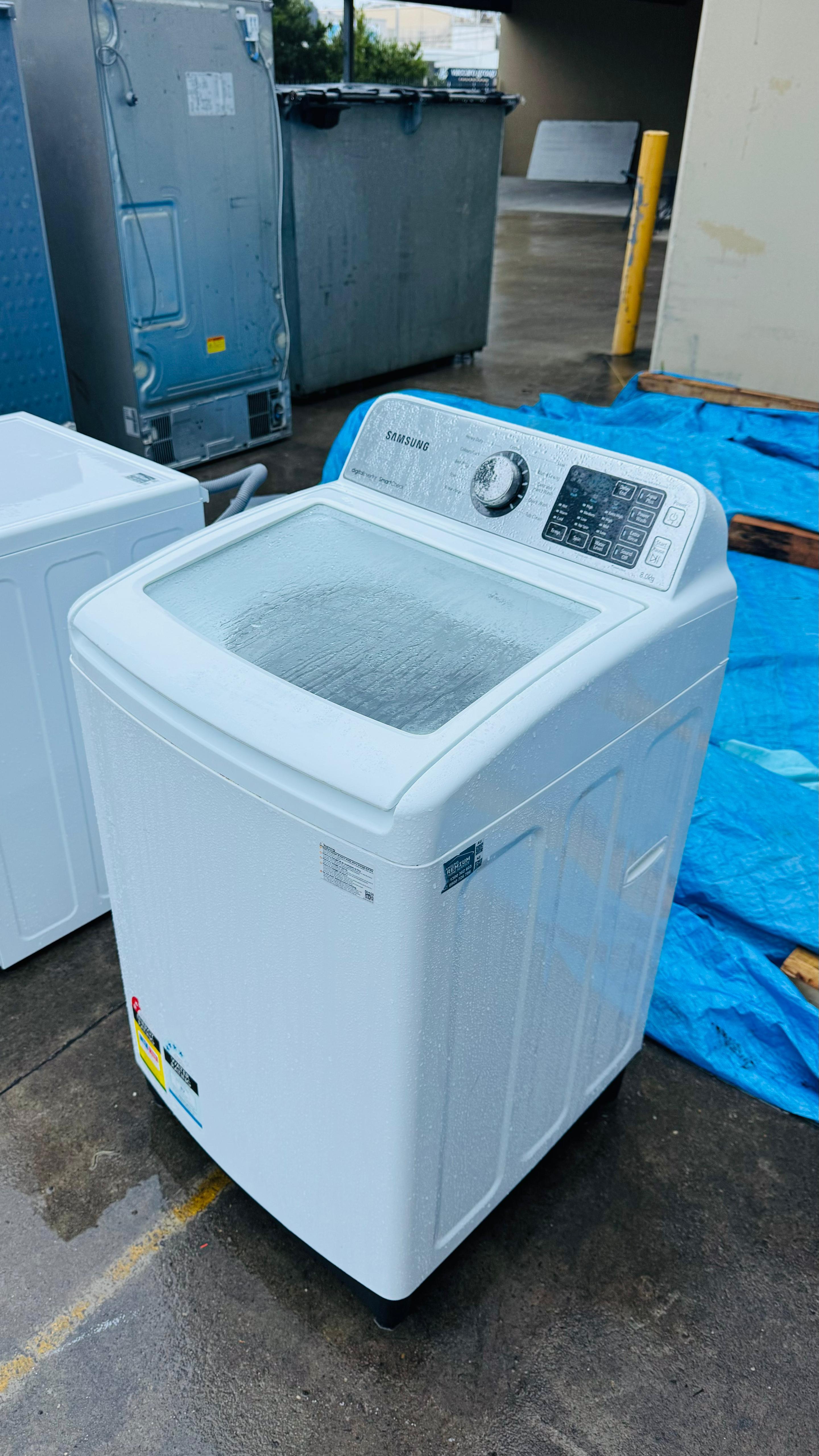 SAMSUNG 8KGS TOP LOADER WASHING MACHINE